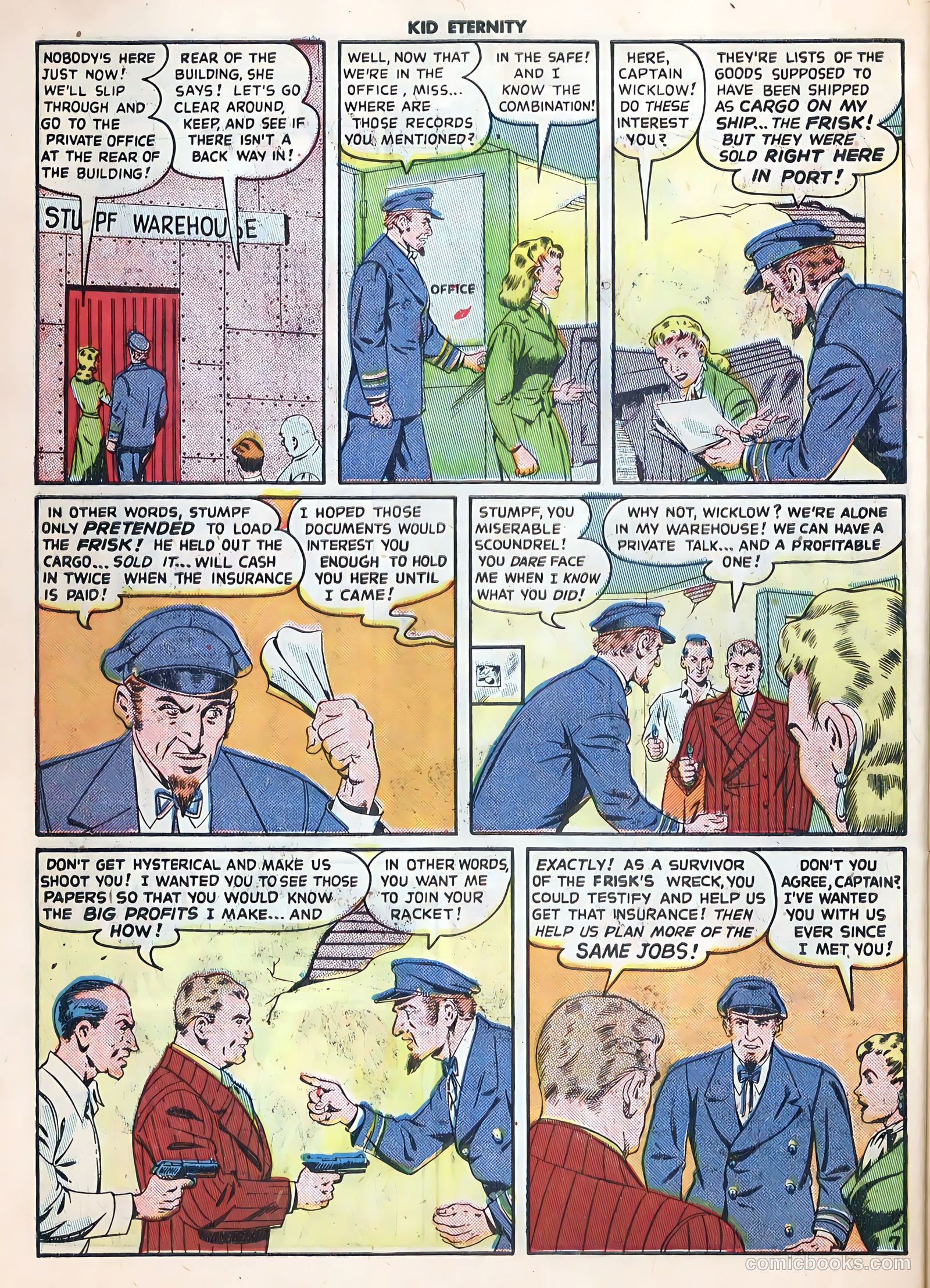 Kid Eternity #18 (1949) — page 31 of 37
