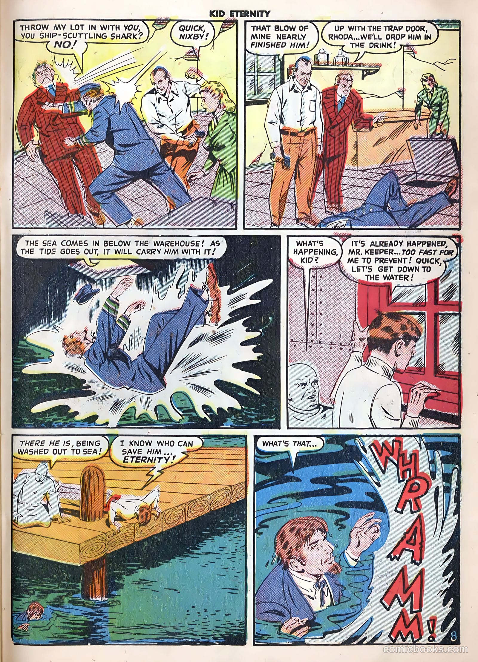 Kid Eternity #18 (1949) — page 32 of 37