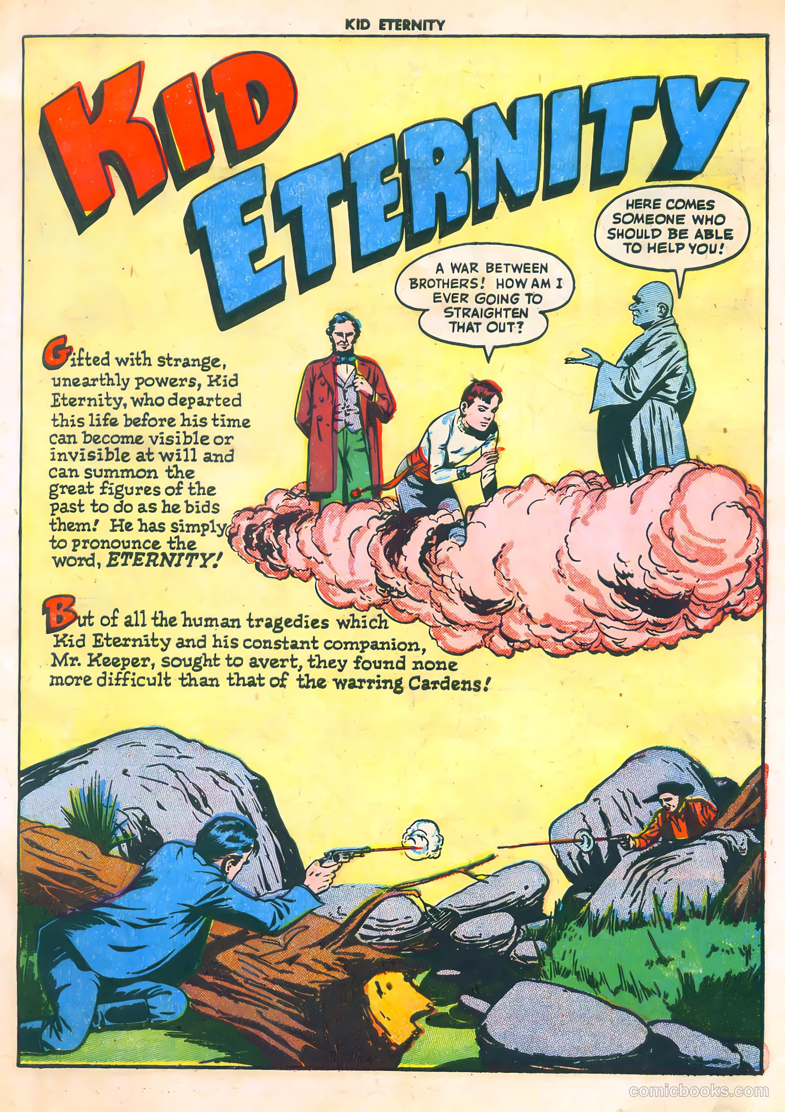 Kid Eternity #2 (1946) — page 3 of 52