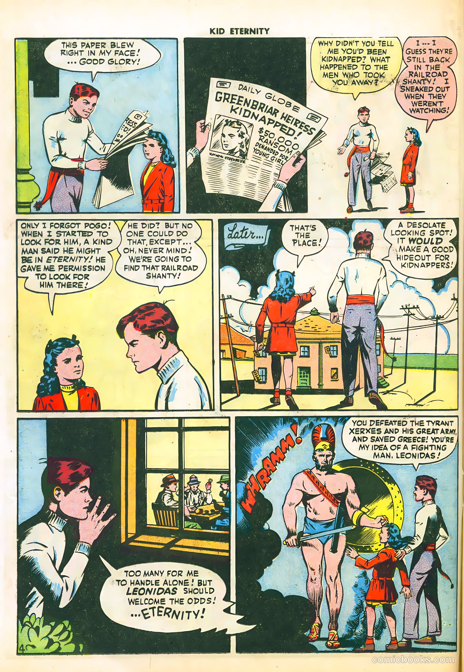 Kid Eternity #2 (1946) — page 18 of 52