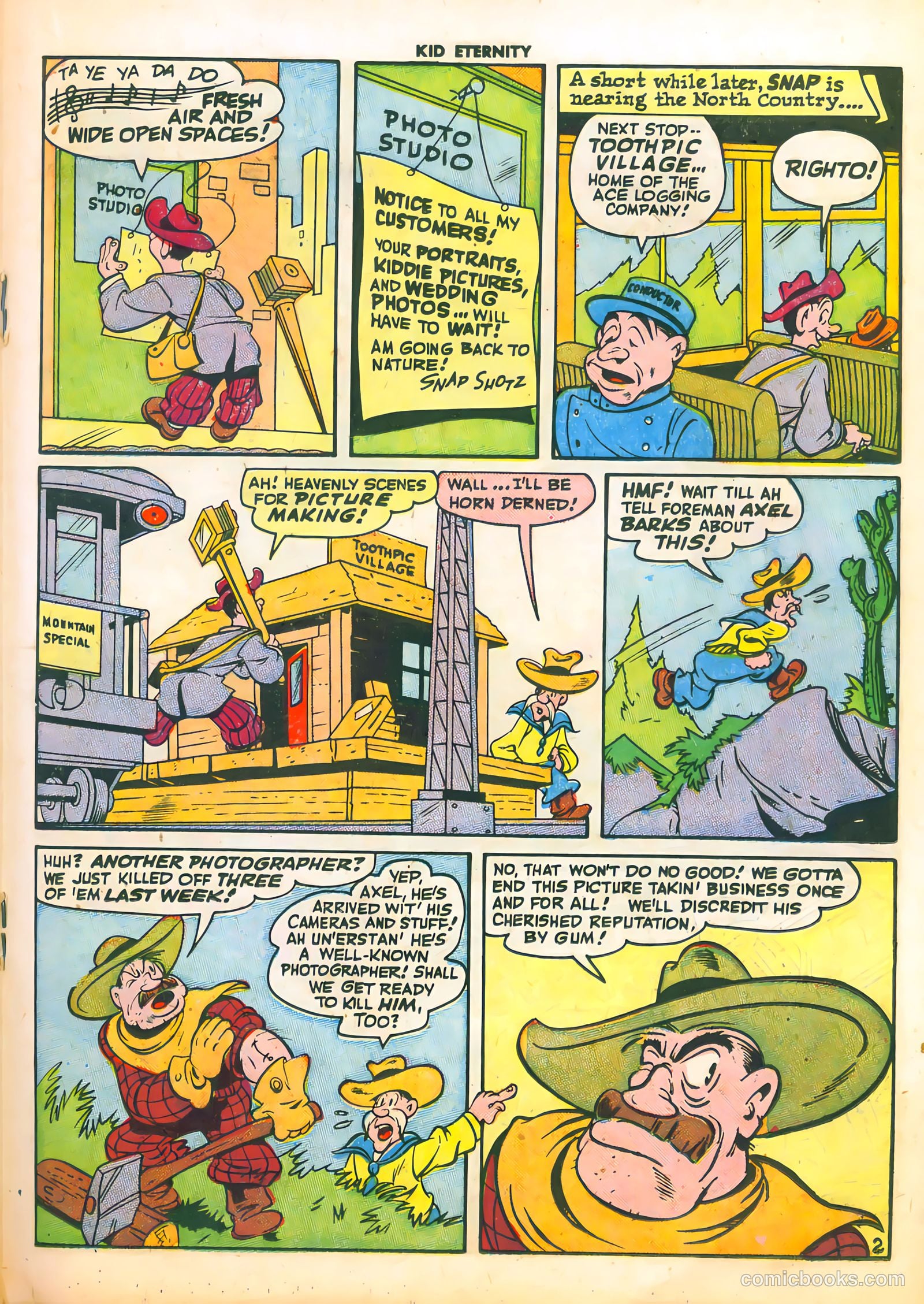 Kid Eternity #2 (1946) — page 27 of 52
