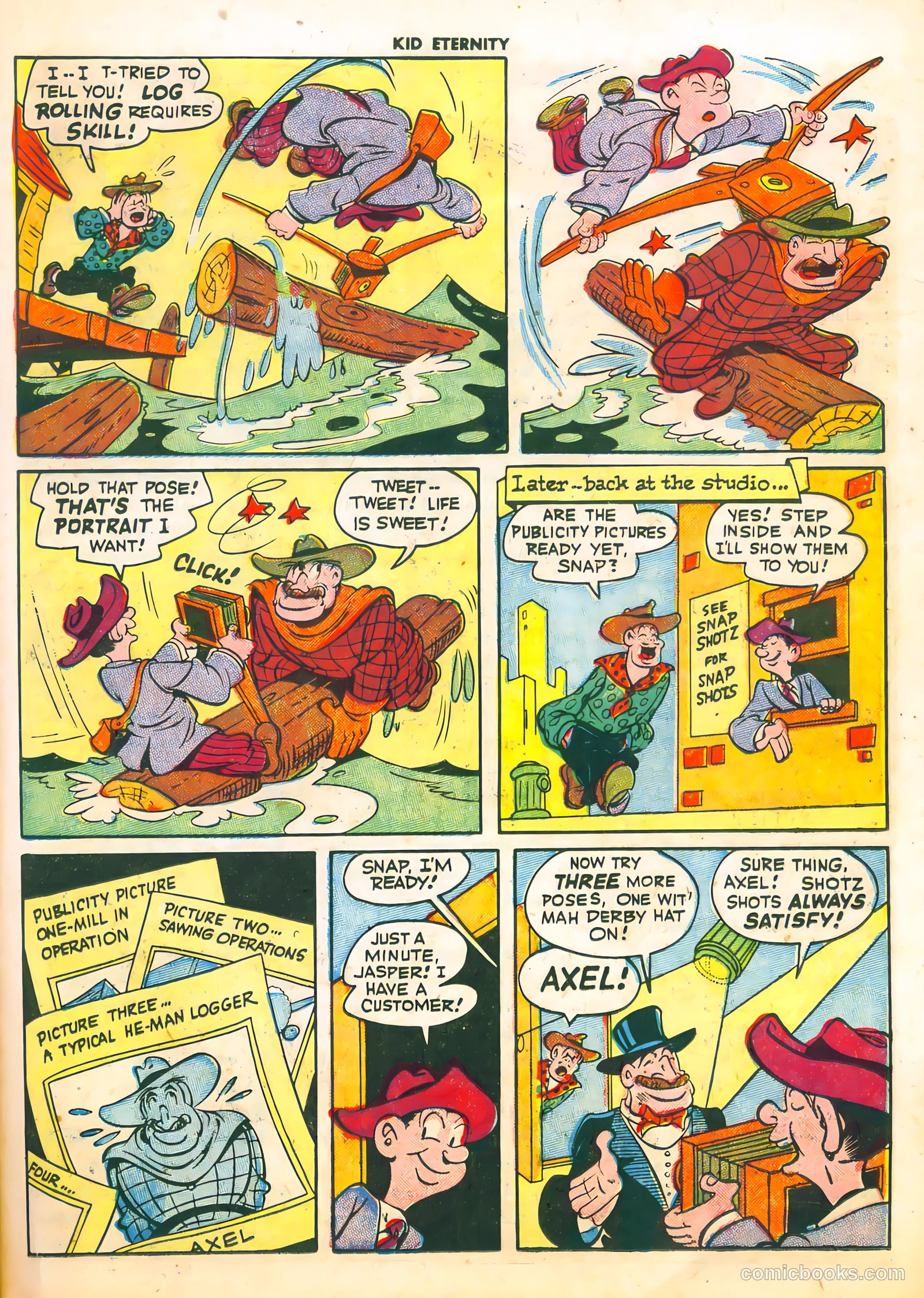 Kid Eternity #2 (1946) — page 33 of 52