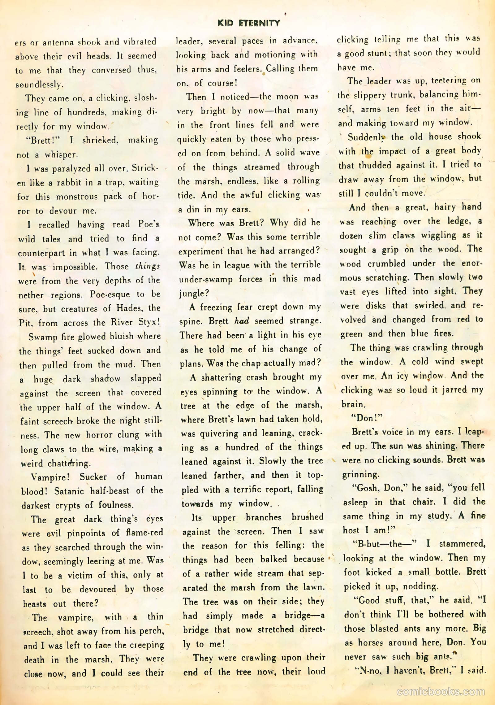 Kid Eternity #2 (1946) — page 35 of 52