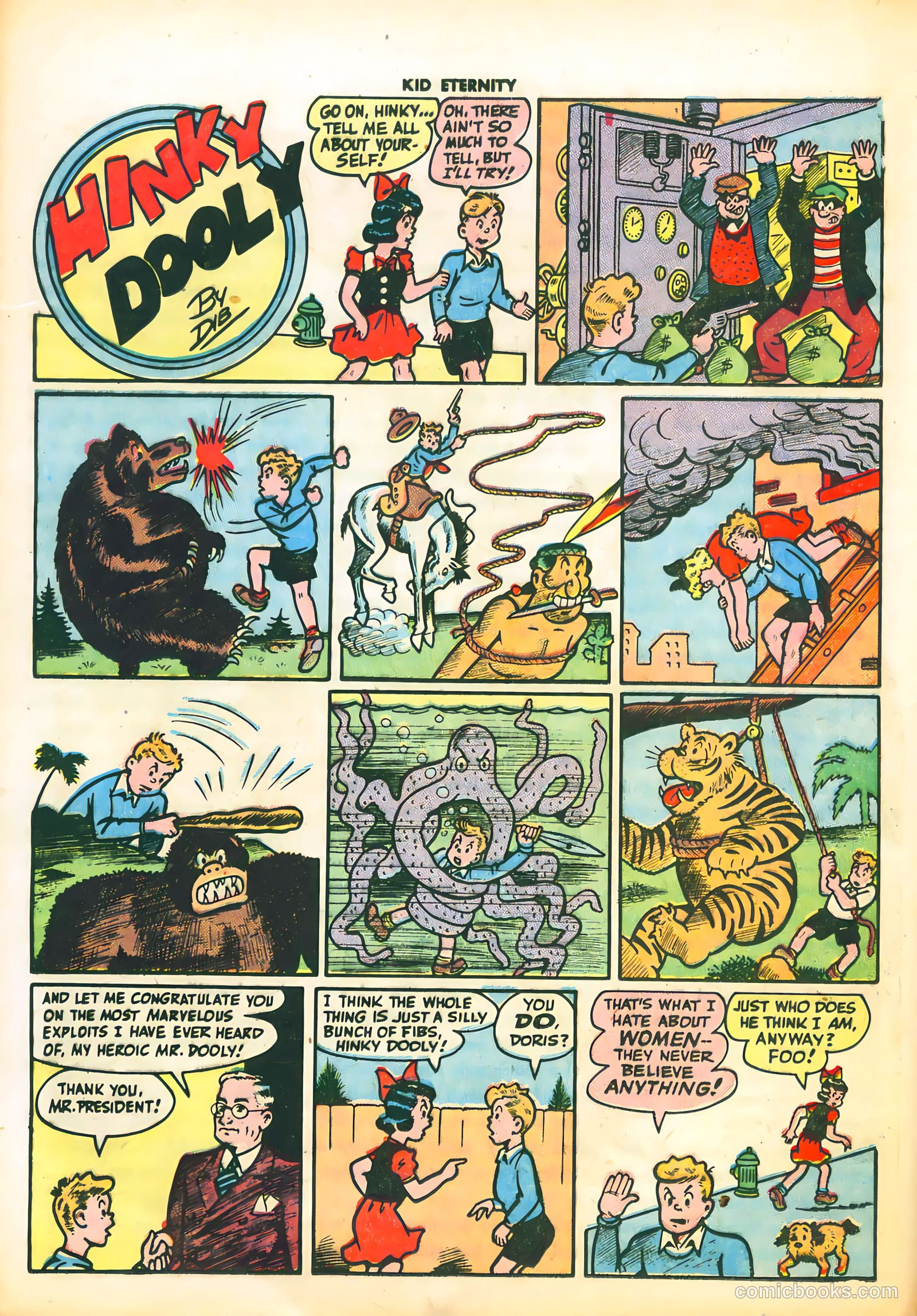 Kid Eternity #2 (1946) — page 36 of 52