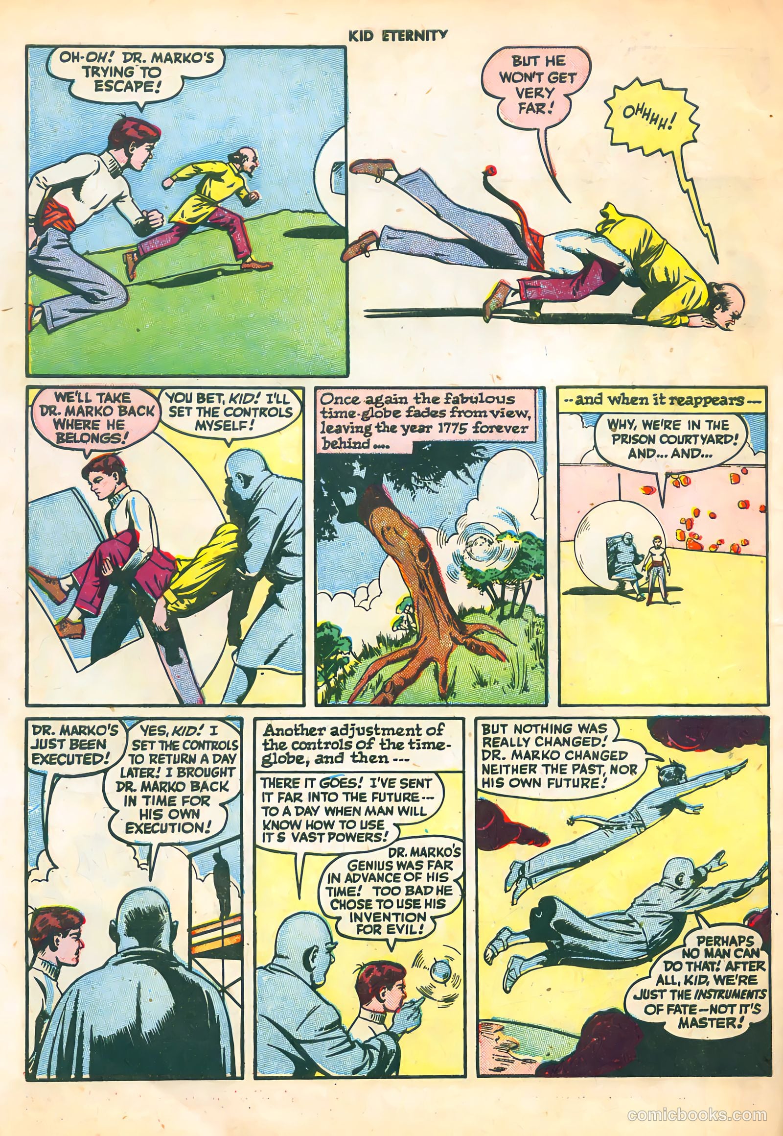 Kid Eternity #2 (1946) — page 50 of 52