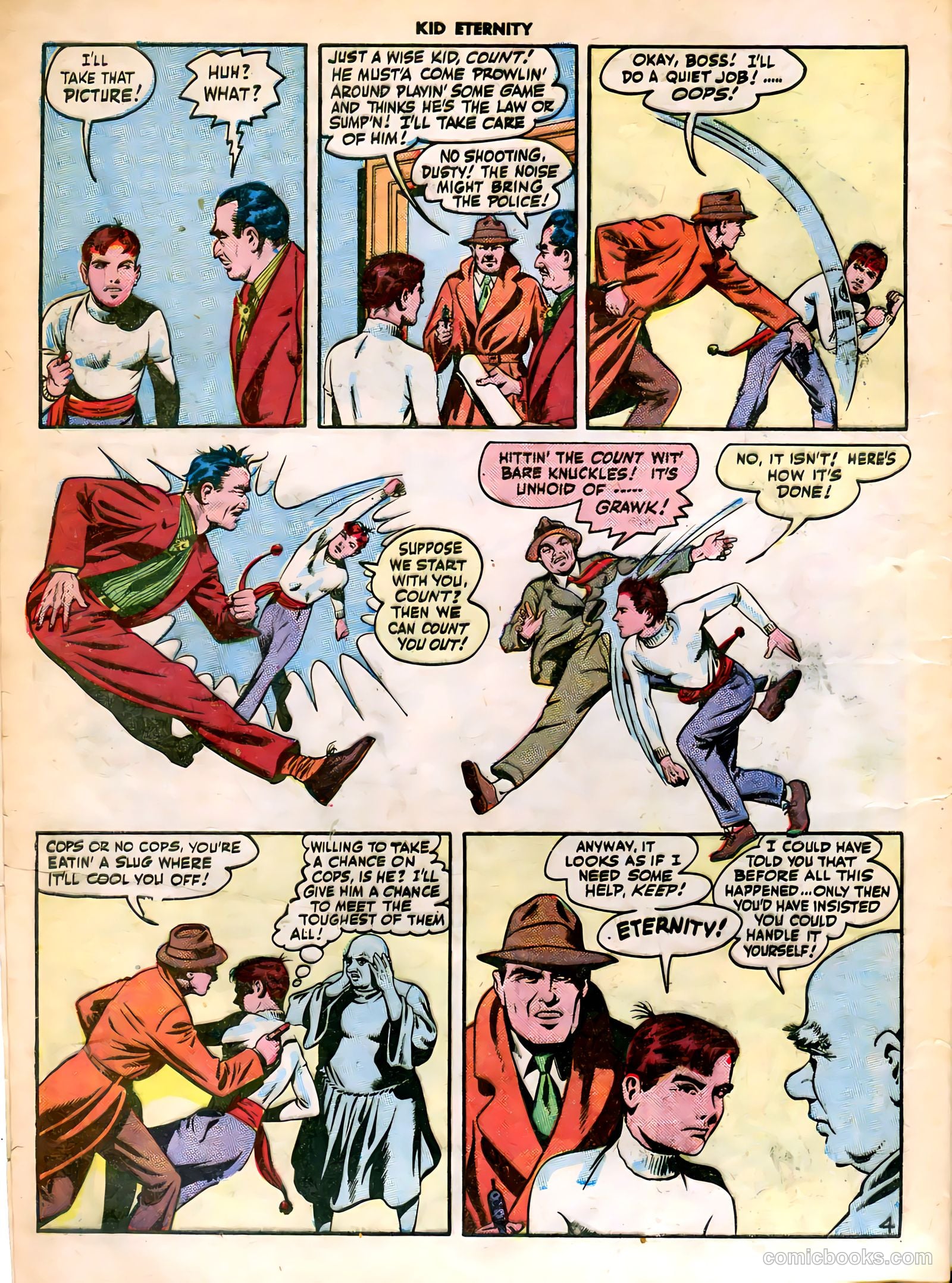Kid Eternity #3 (1946) — page 6 of 52