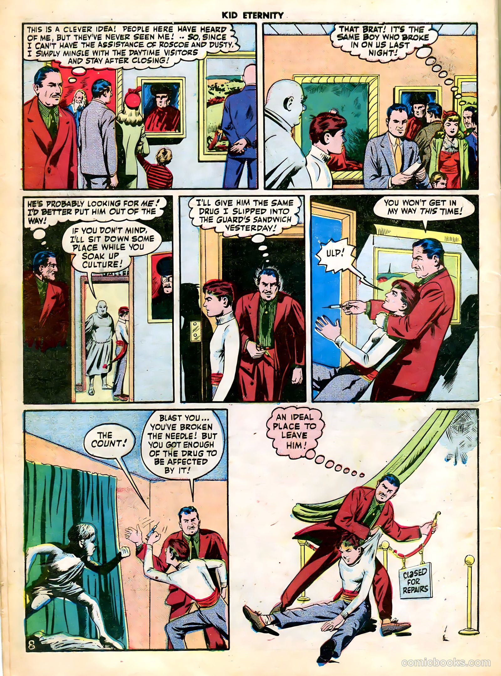 Kid Eternity #3 (1946) — page 10 of 52