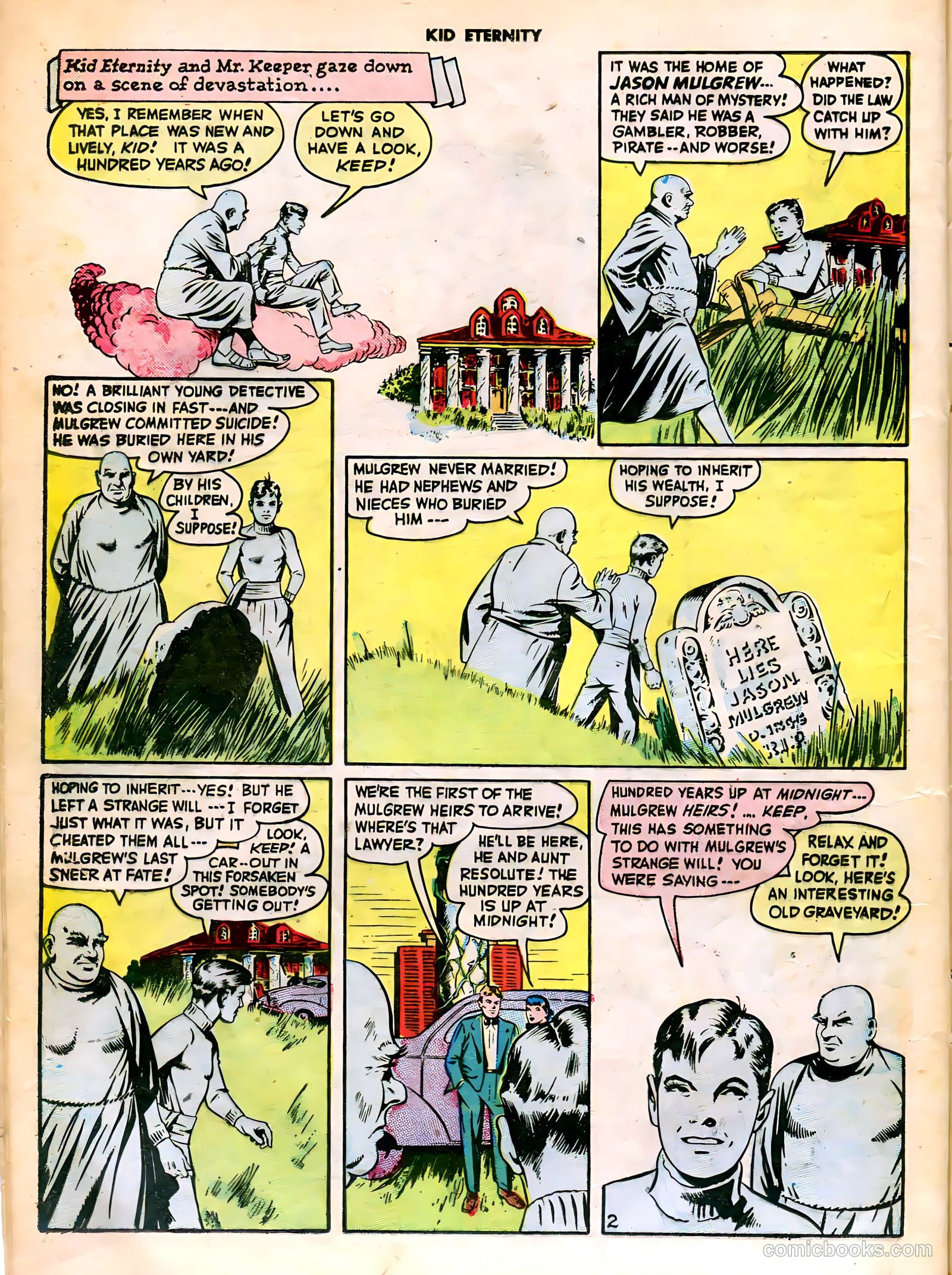 Kid Eternity #3 (1946) — page 16 of 52