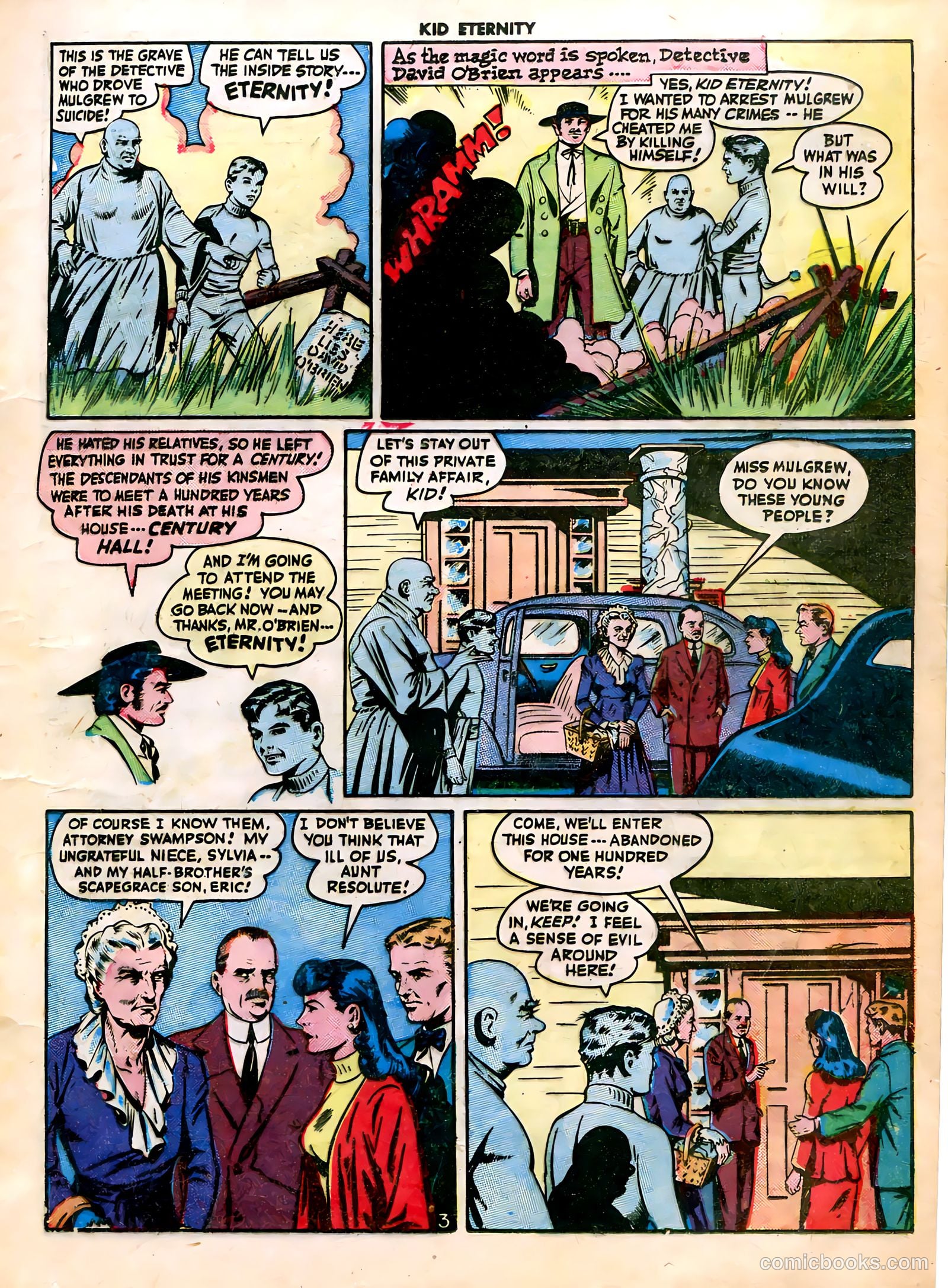 Kid Eternity #3 (1946) — page 17 of 52