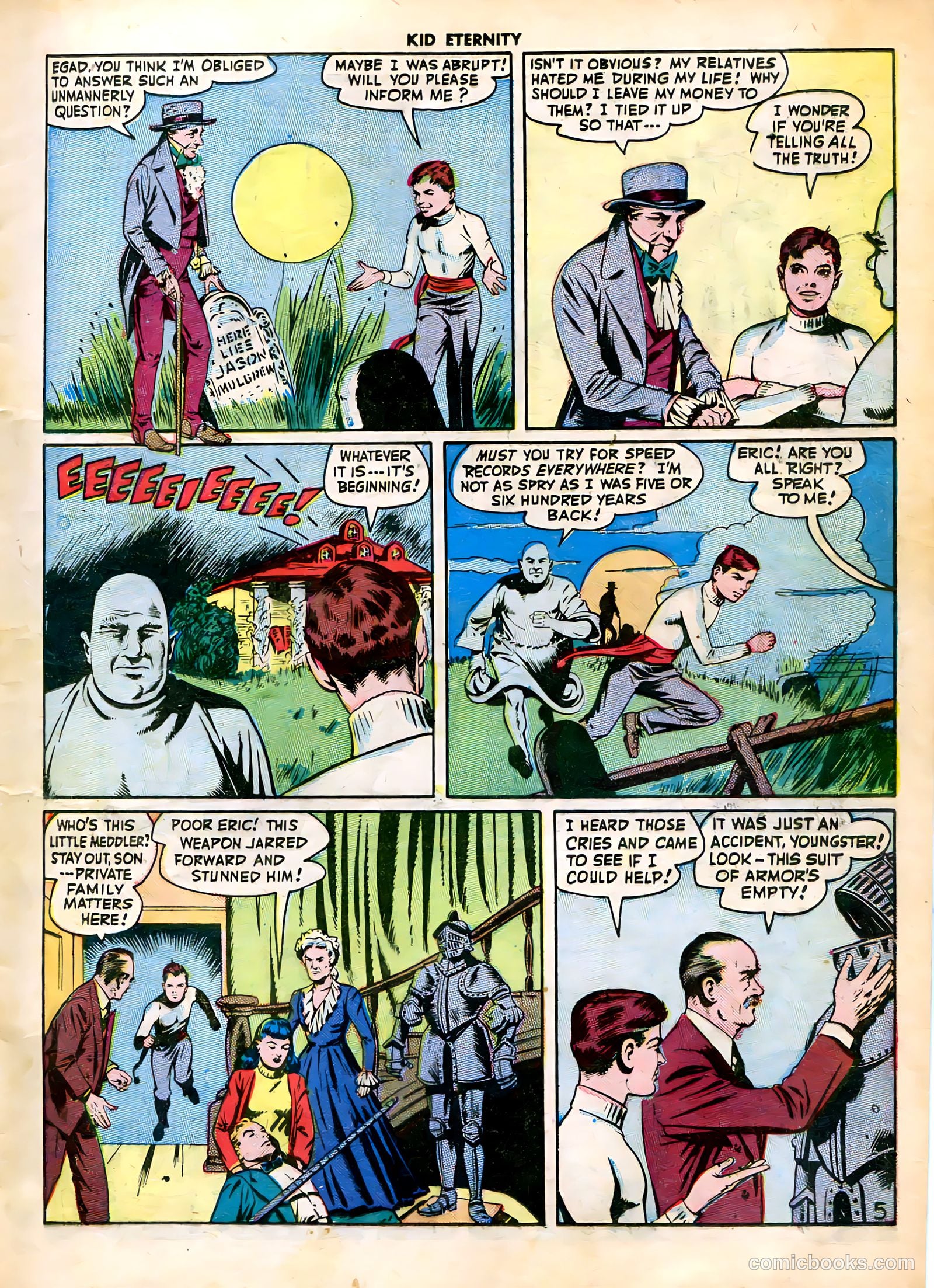 Kid Eternity #3 (1946) — page 19 of 52