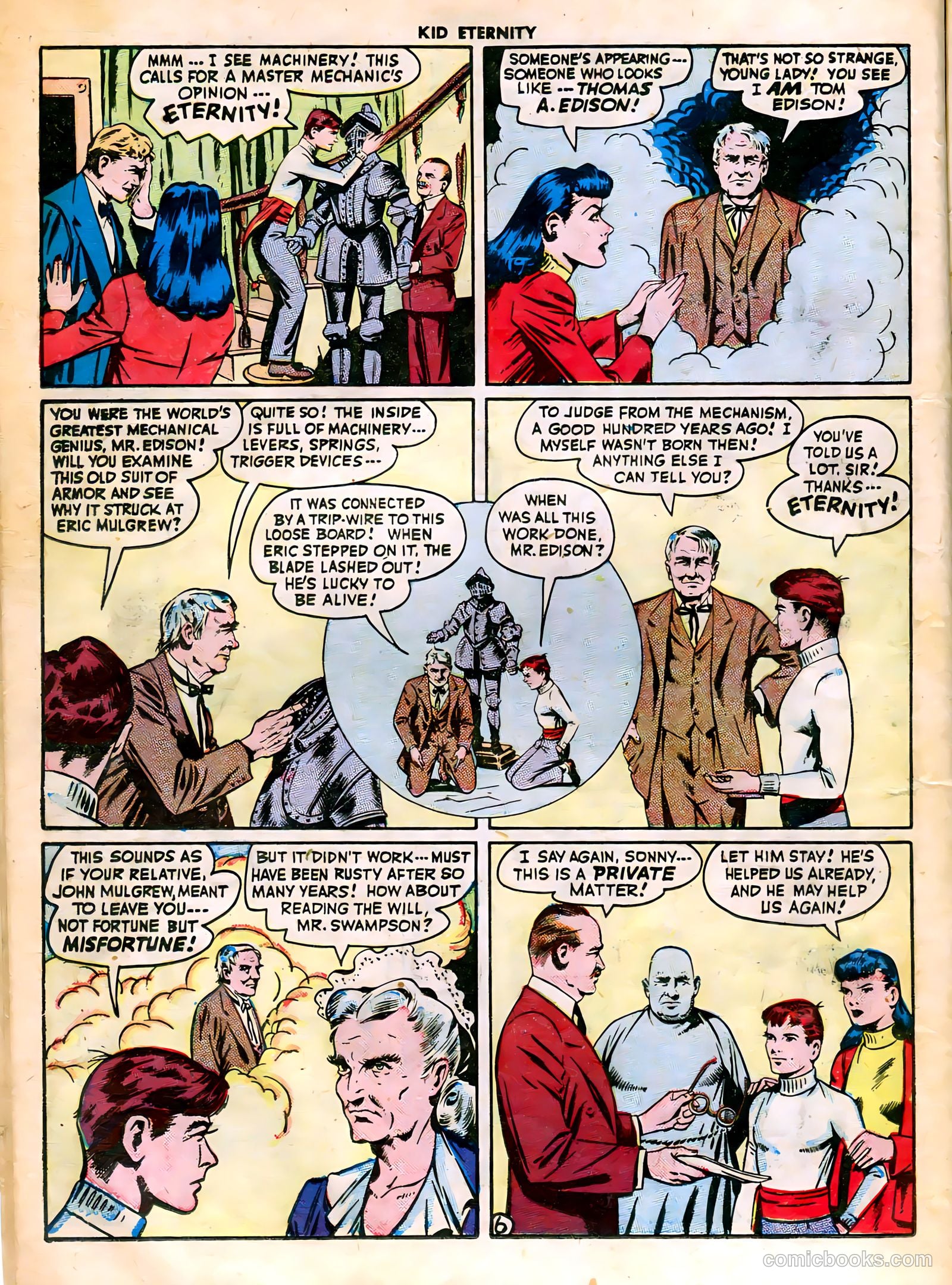 Kid Eternity #3 (1946) — page 20 of 52