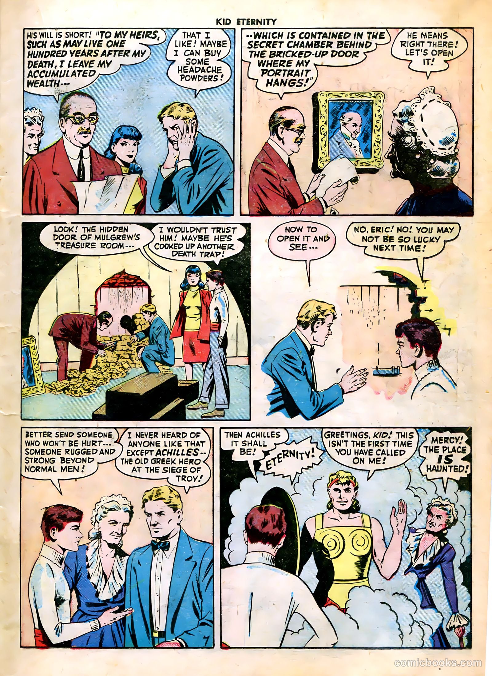 Kid Eternity #3 (1946) — page 21 of 52