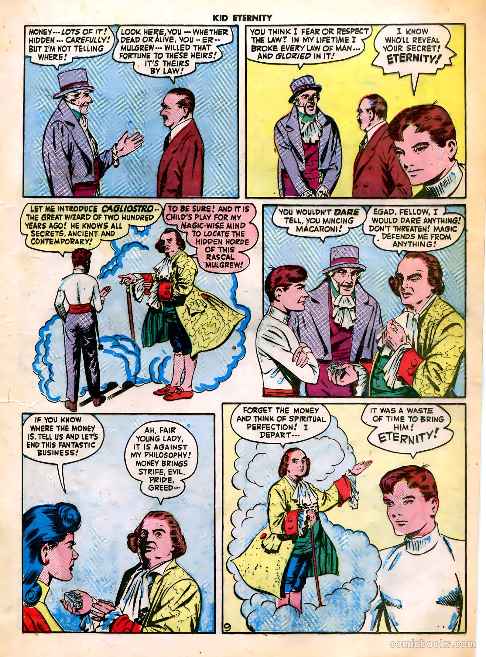 Kid Eternity #3 (1946) — page 23 of 52