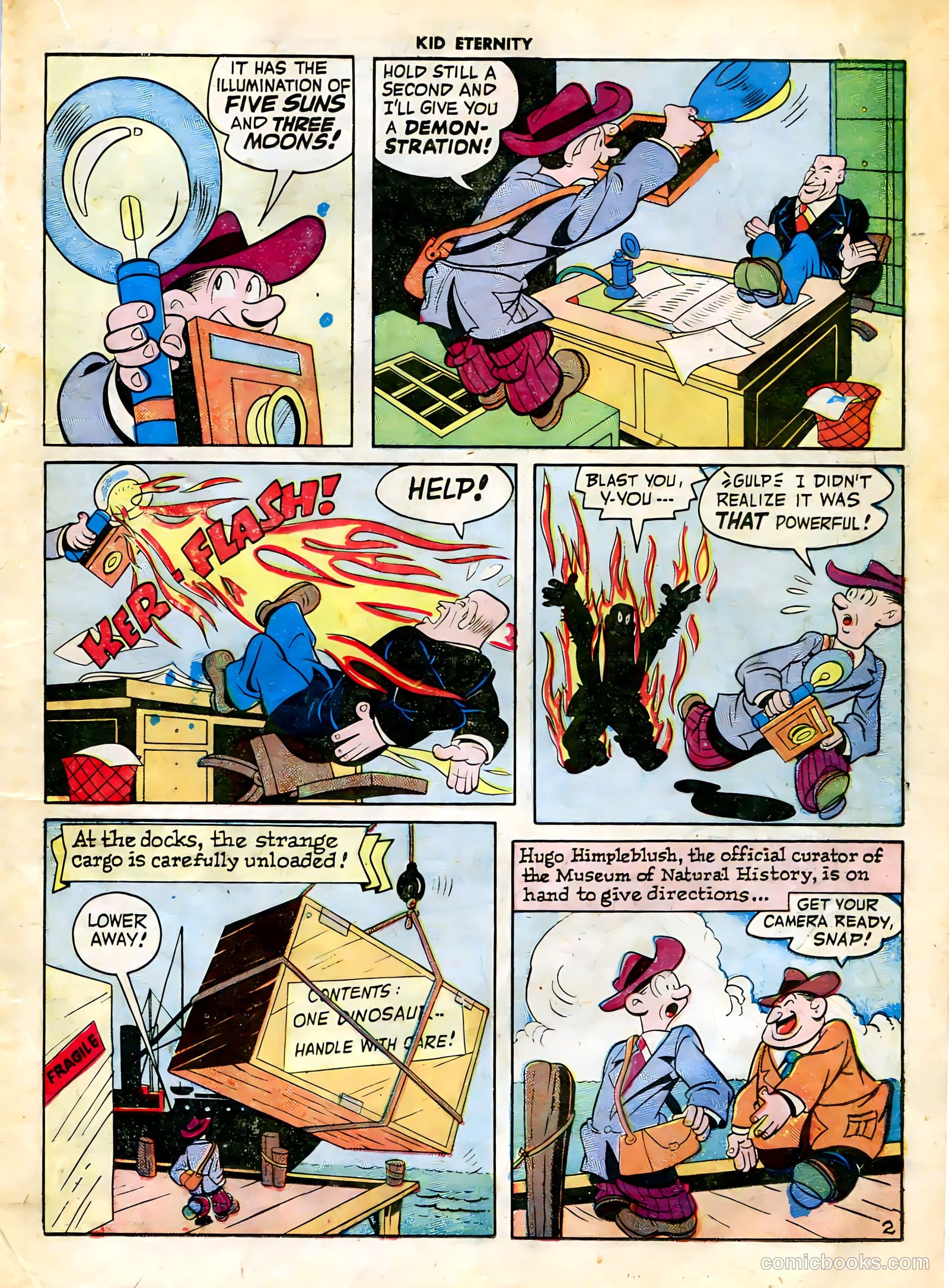 Kid Eternity #3 (1946) — page 27 of 52