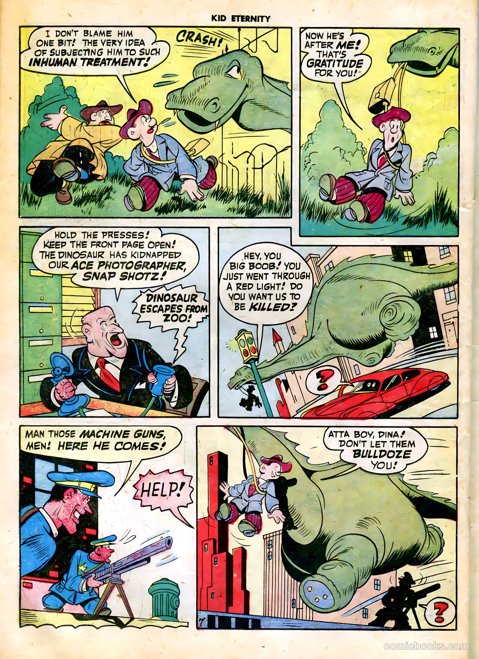 Kid Eternity #3 (1946) — page 32 of 52