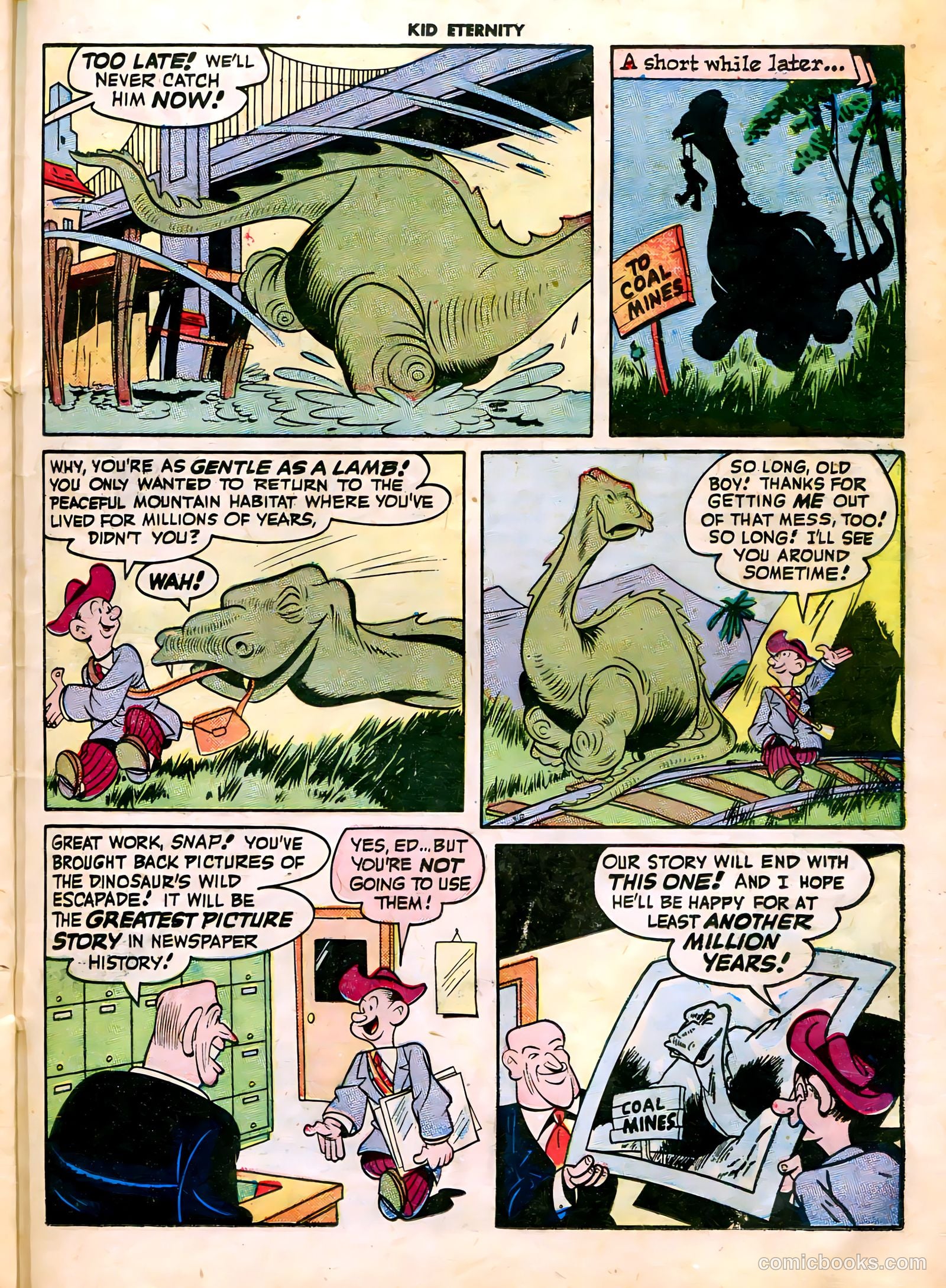 Kid Eternity #3 (1946) — page 33 of 52