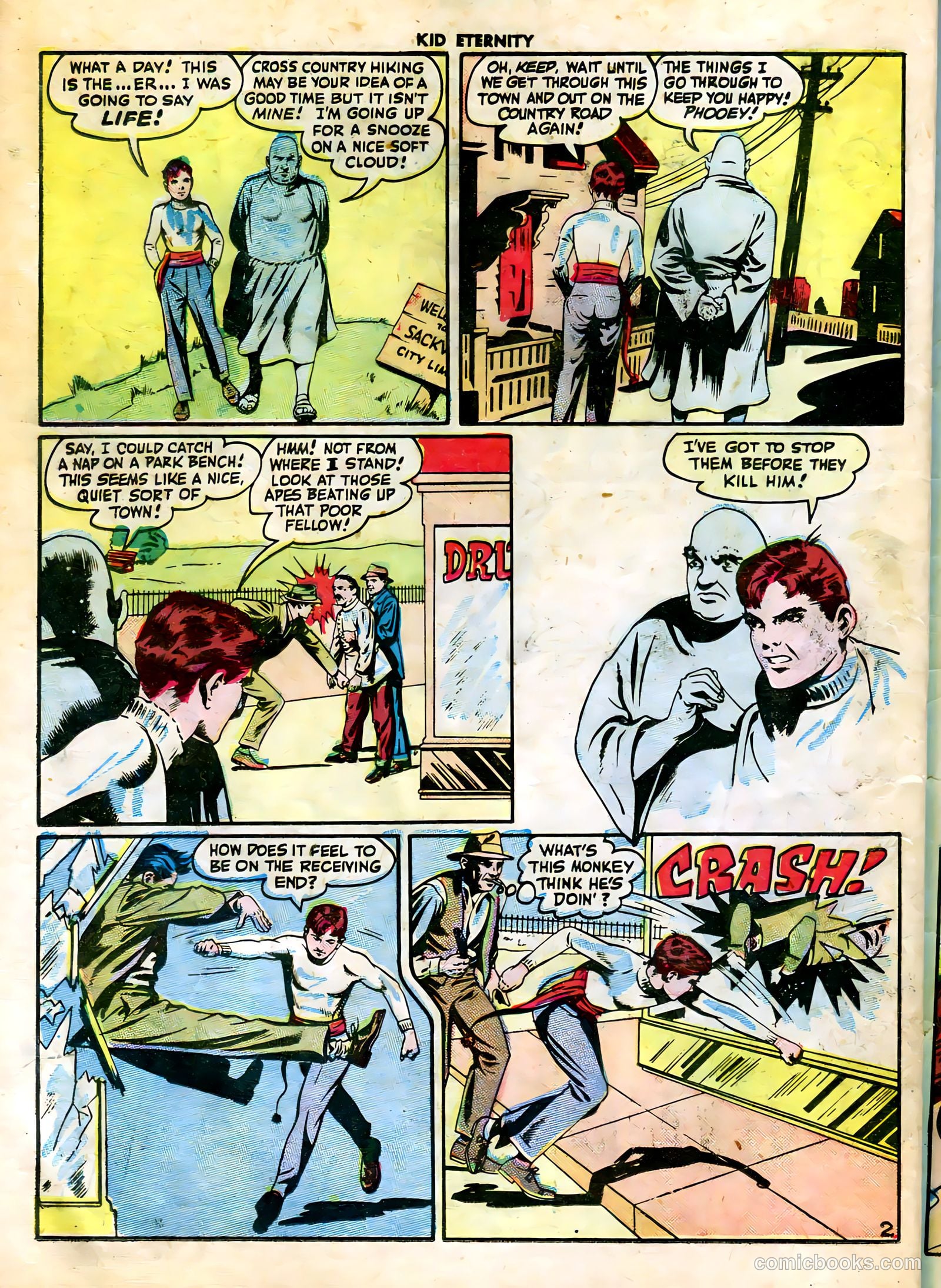 Kid Eternity #3 (1946) — page 38 of 52