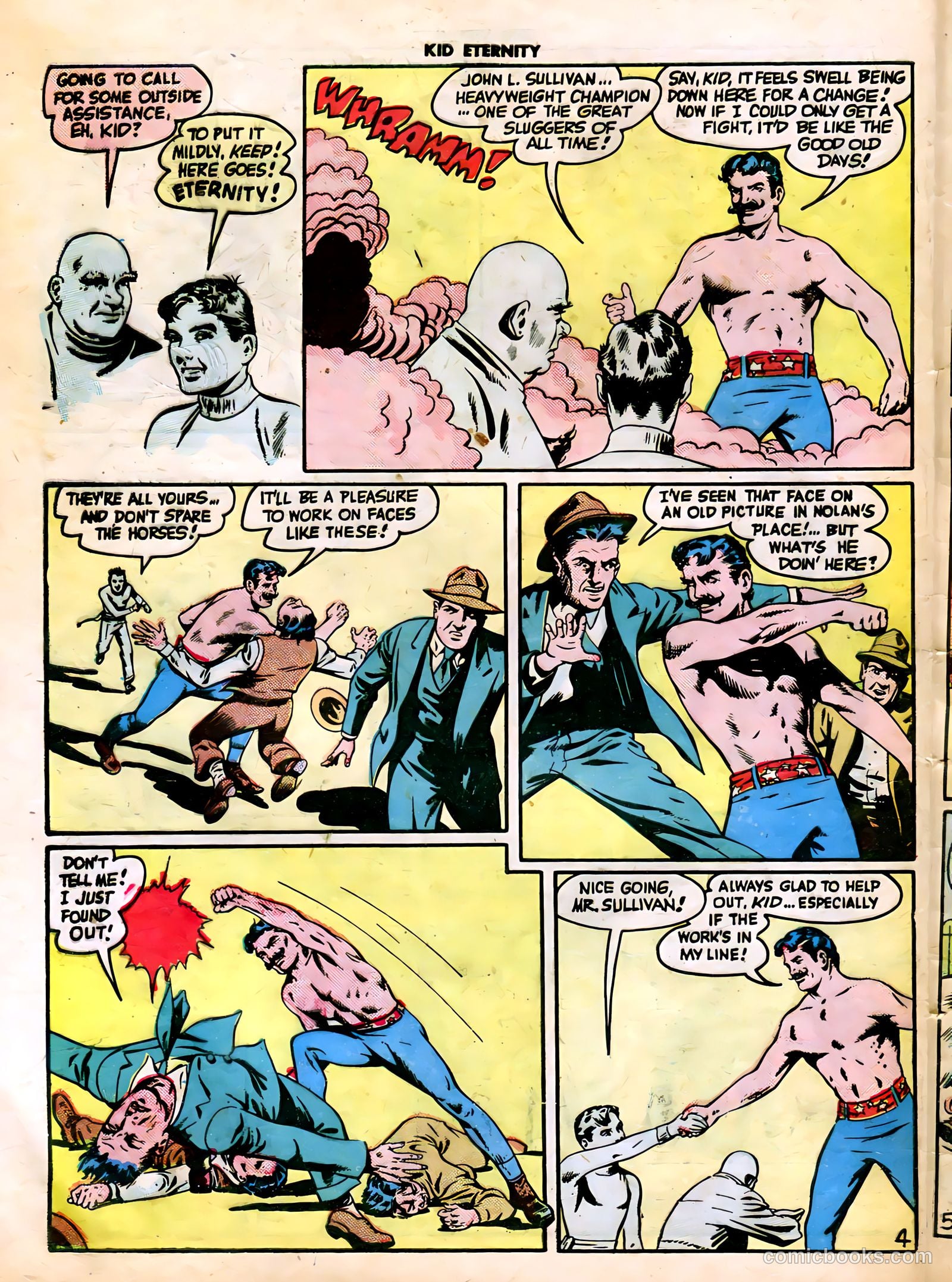Kid Eternity #3 (1946) — page 40 of 52