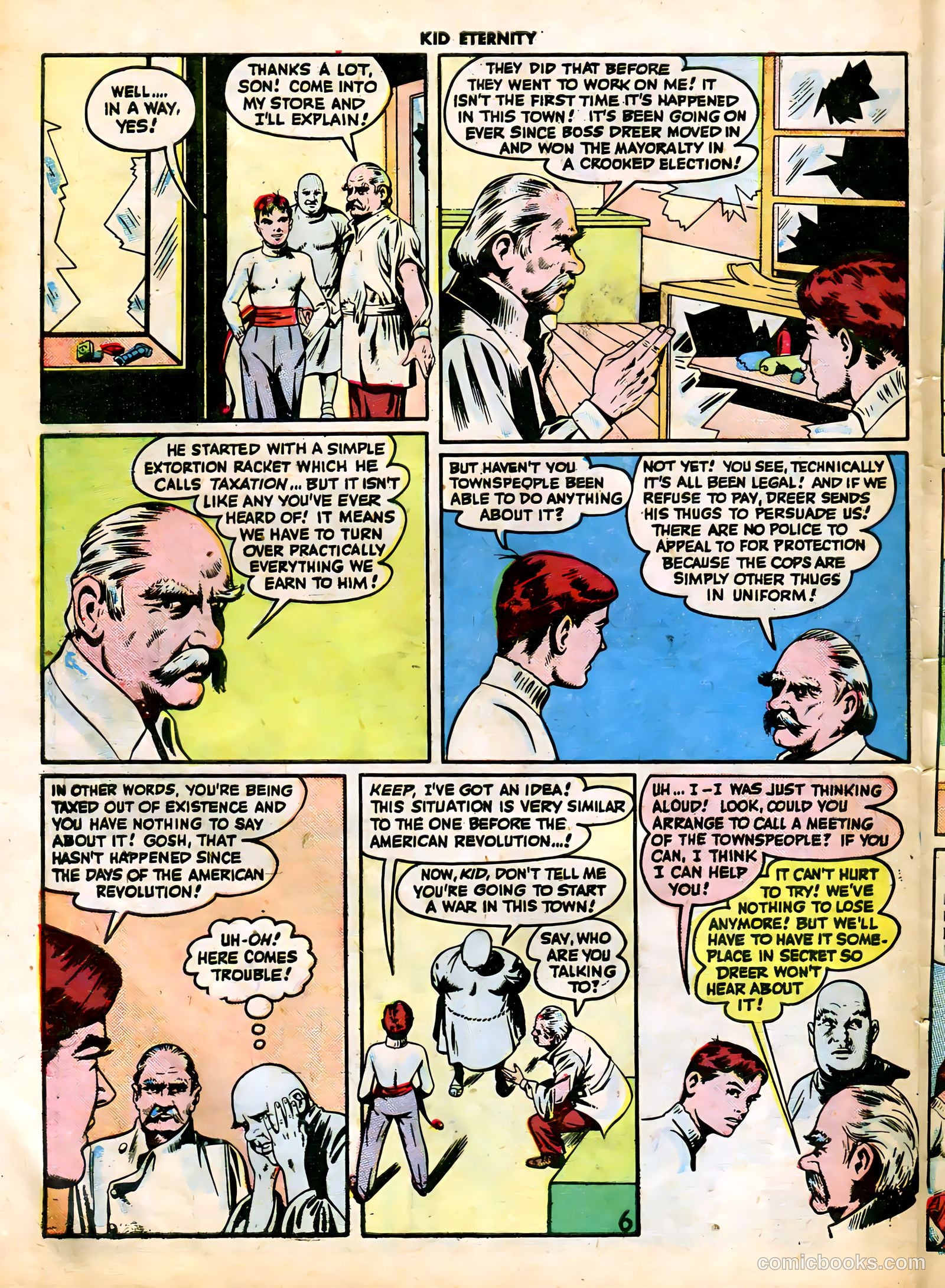 Kid Eternity #3 (1946) — page 42 of 52