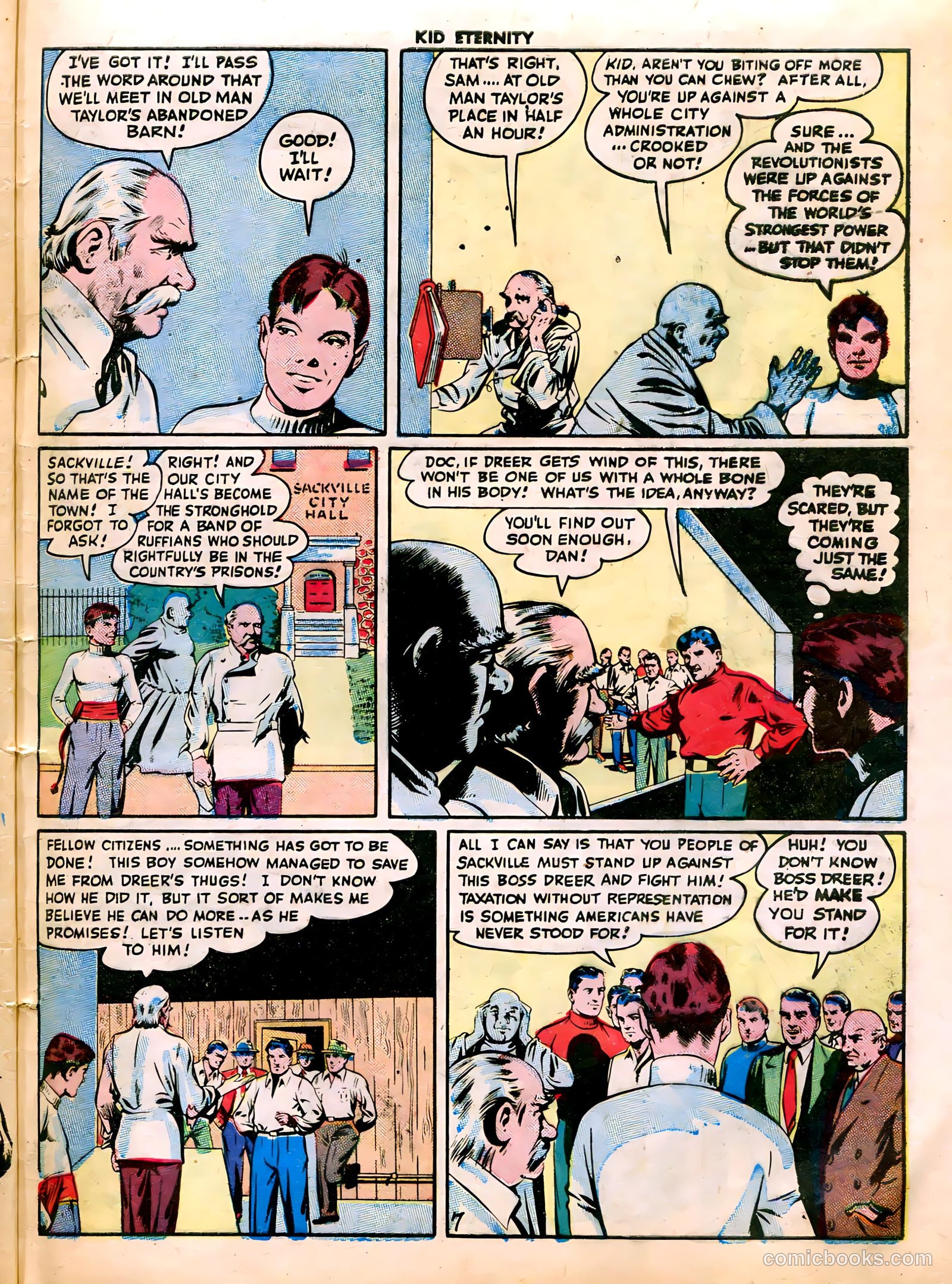 Kid Eternity #3 (1946) — page 43 of 52
