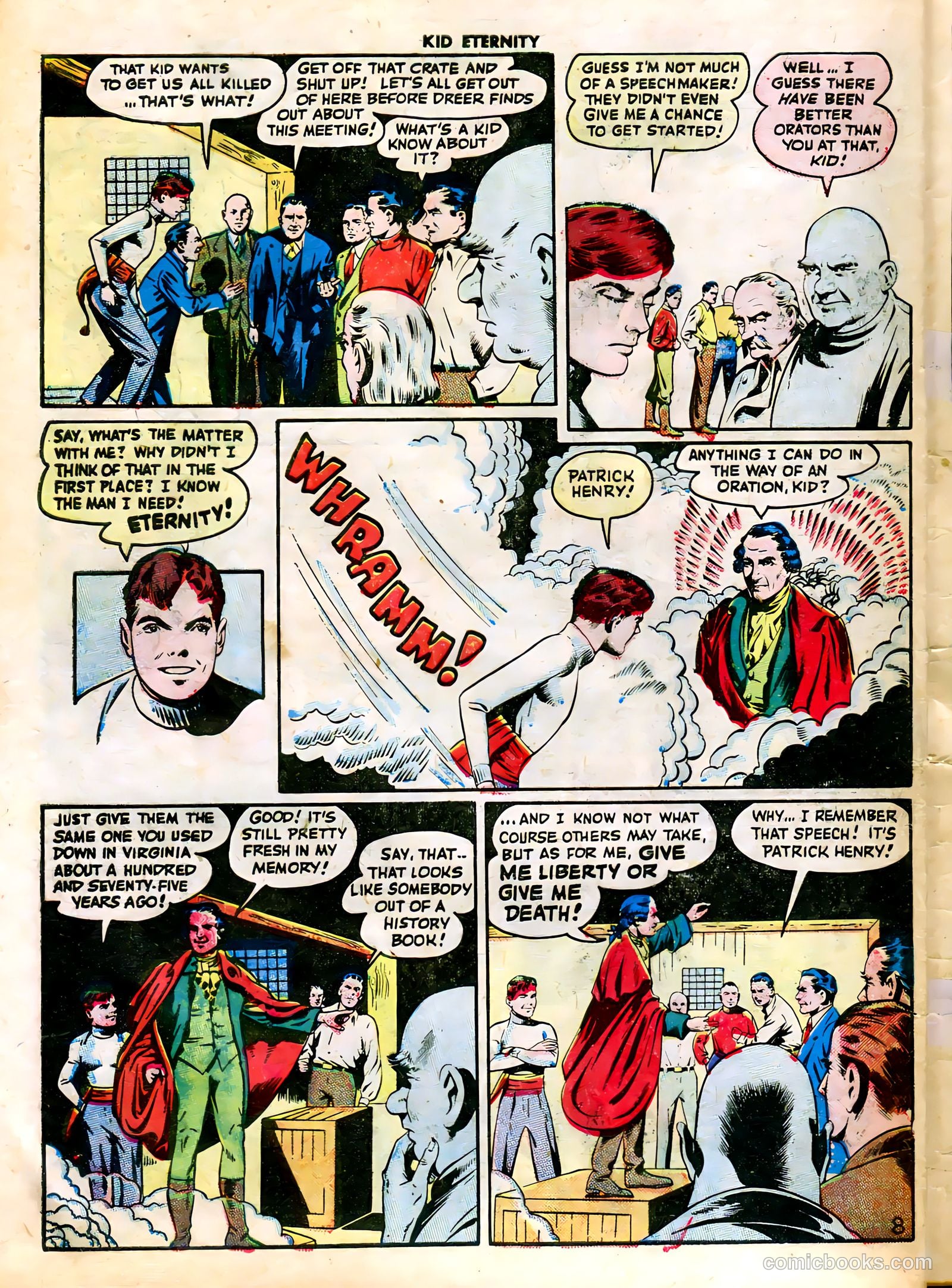 Kid Eternity #3 (1946) — page 44 of 52