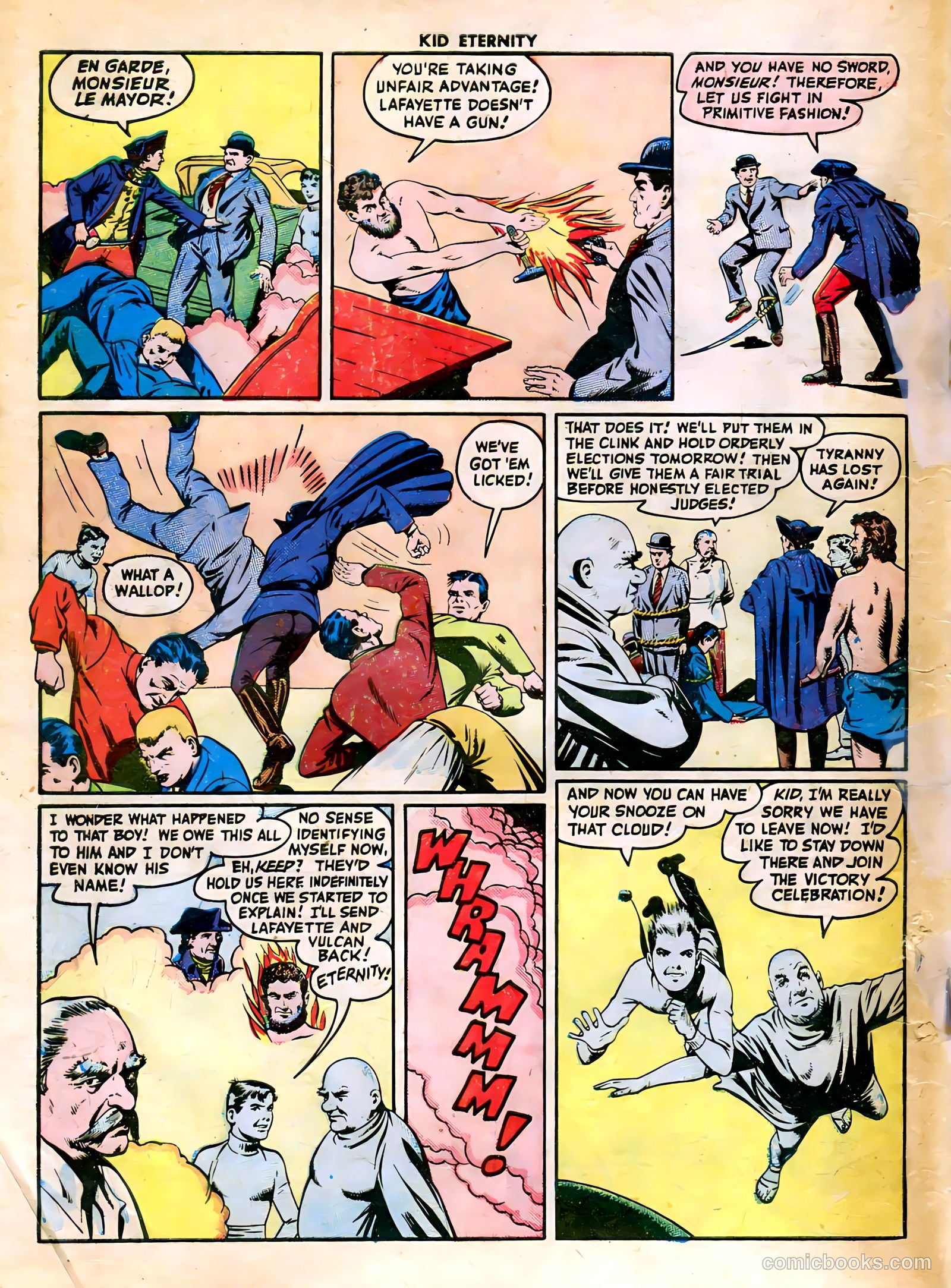 Kid Eternity #3 (1946) — page 50 of 52