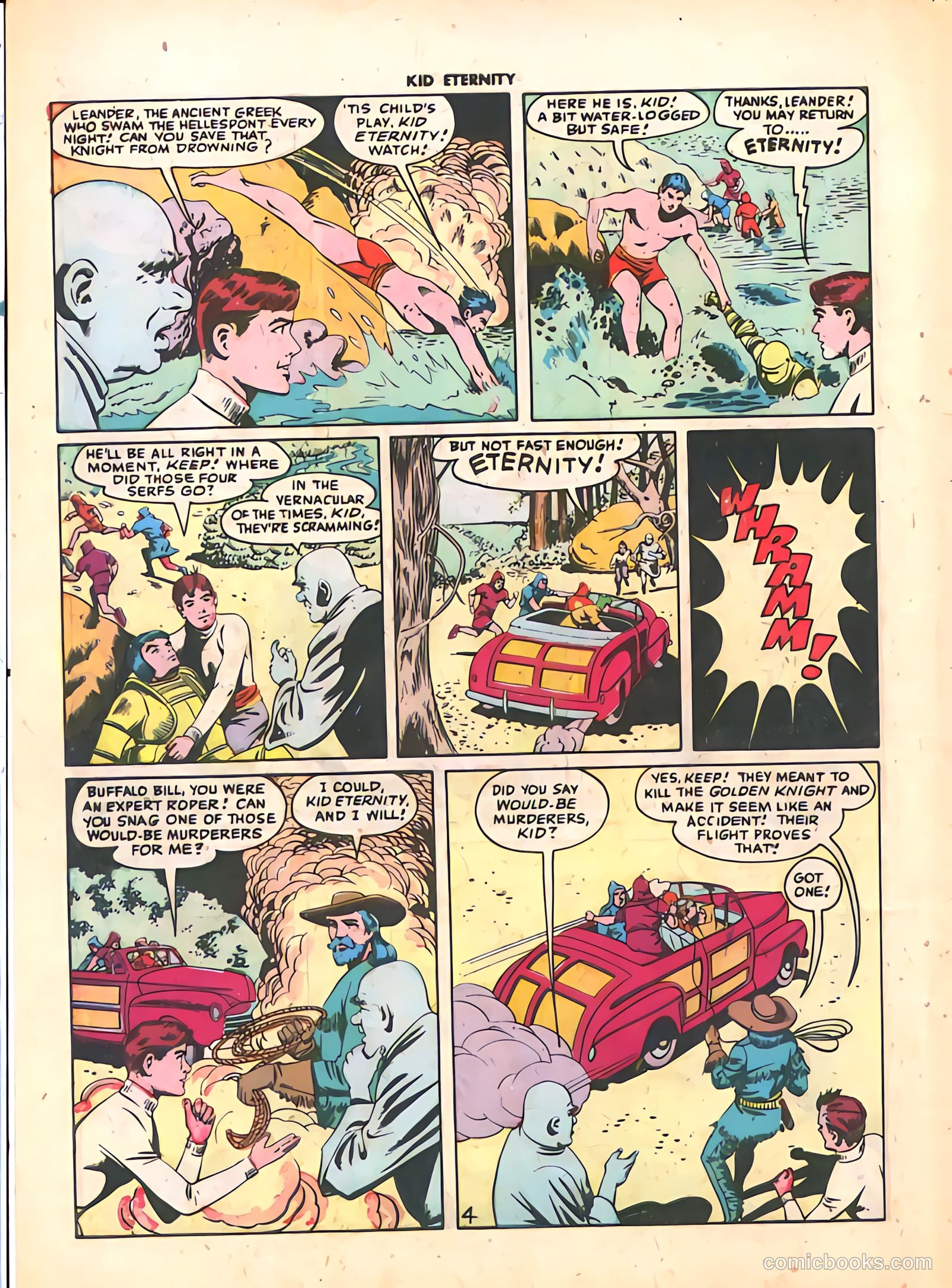 Kid Eternity #4 (1947) — page 6 of 52