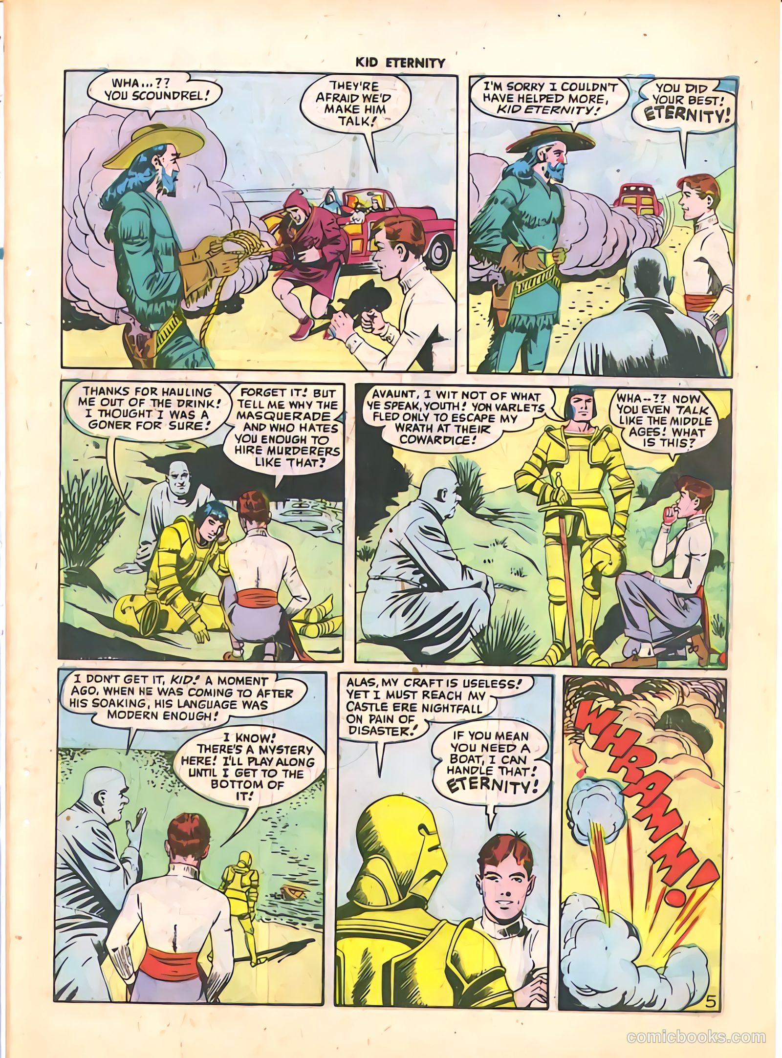 Kid Eternity #4 (1947) — page 7 of 52