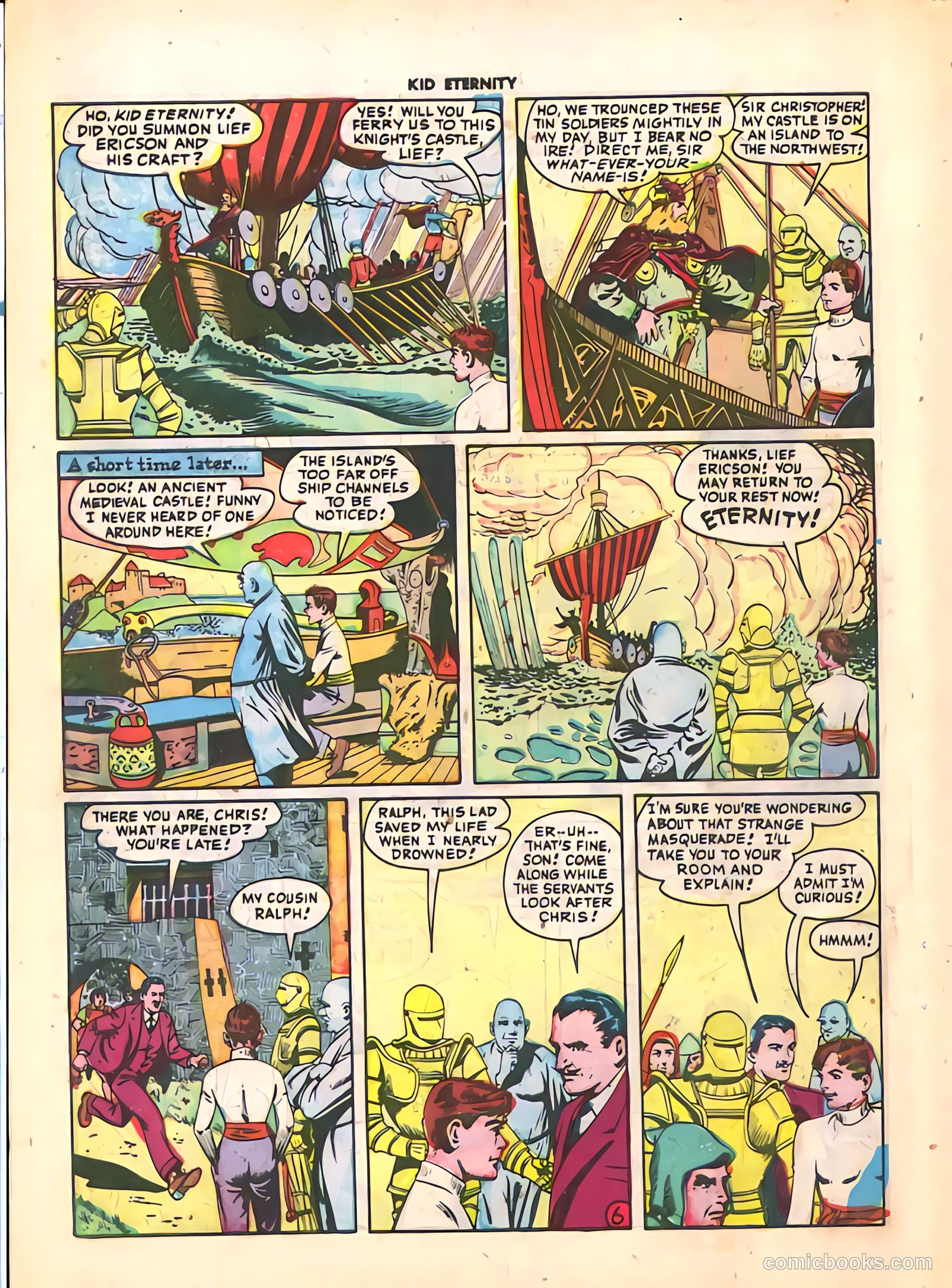 Kid Eternity #4 (1947) — page 8 of 52