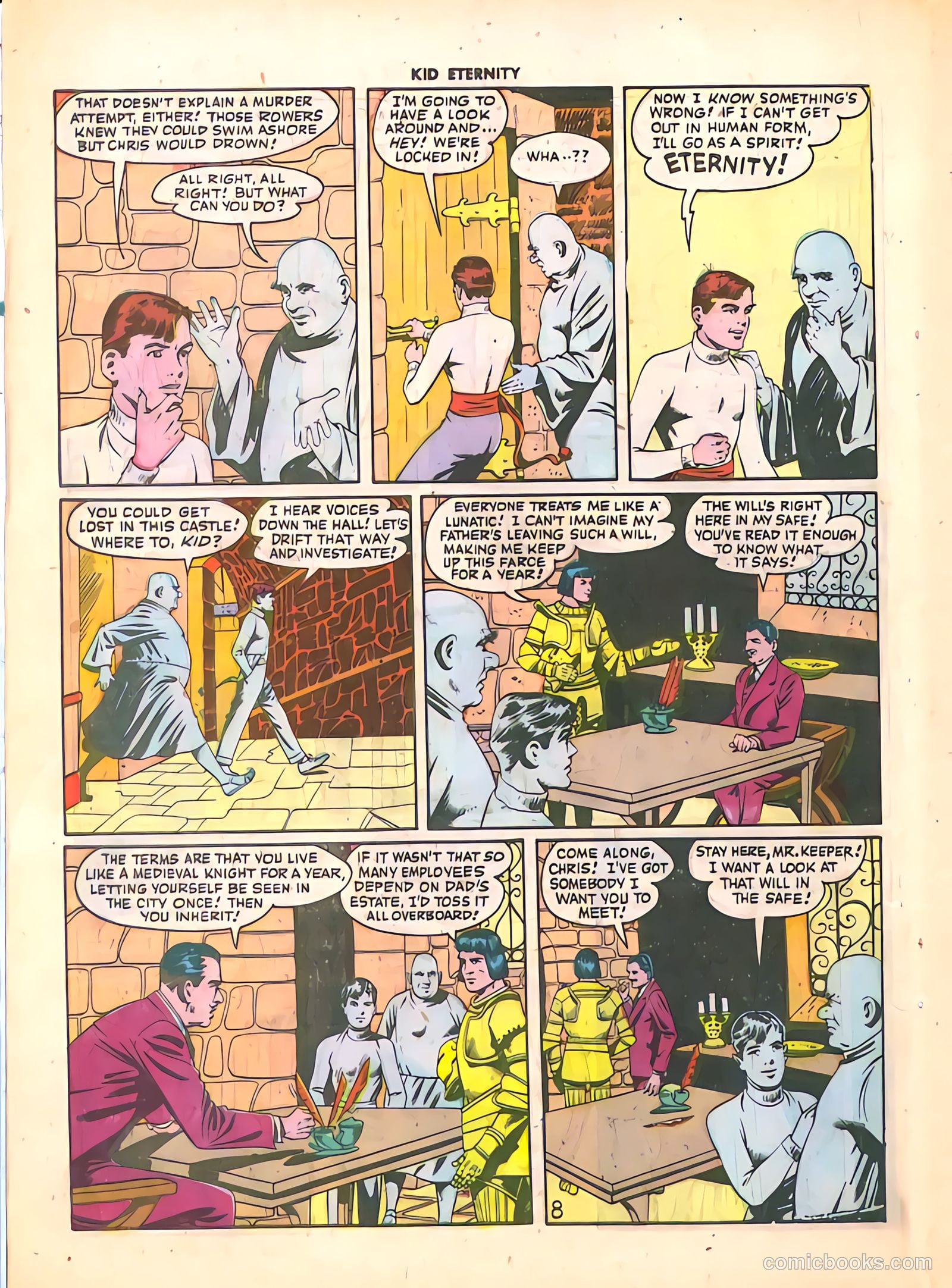 Kid Eternity #4 (1947) — page 10 of 52