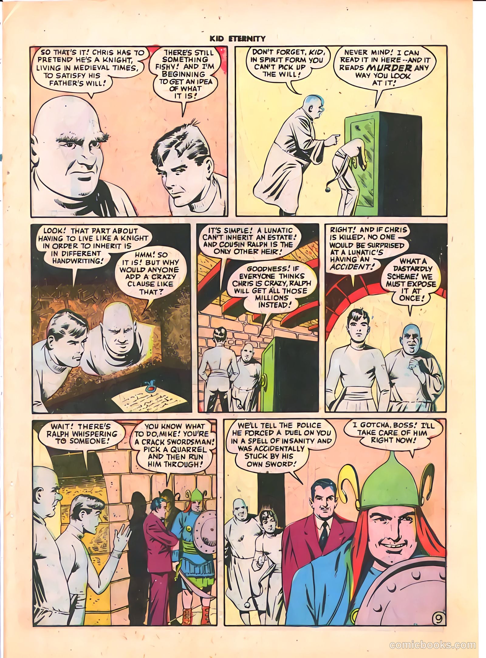 Kid Eternity #4 (1947) — page 11 of 52