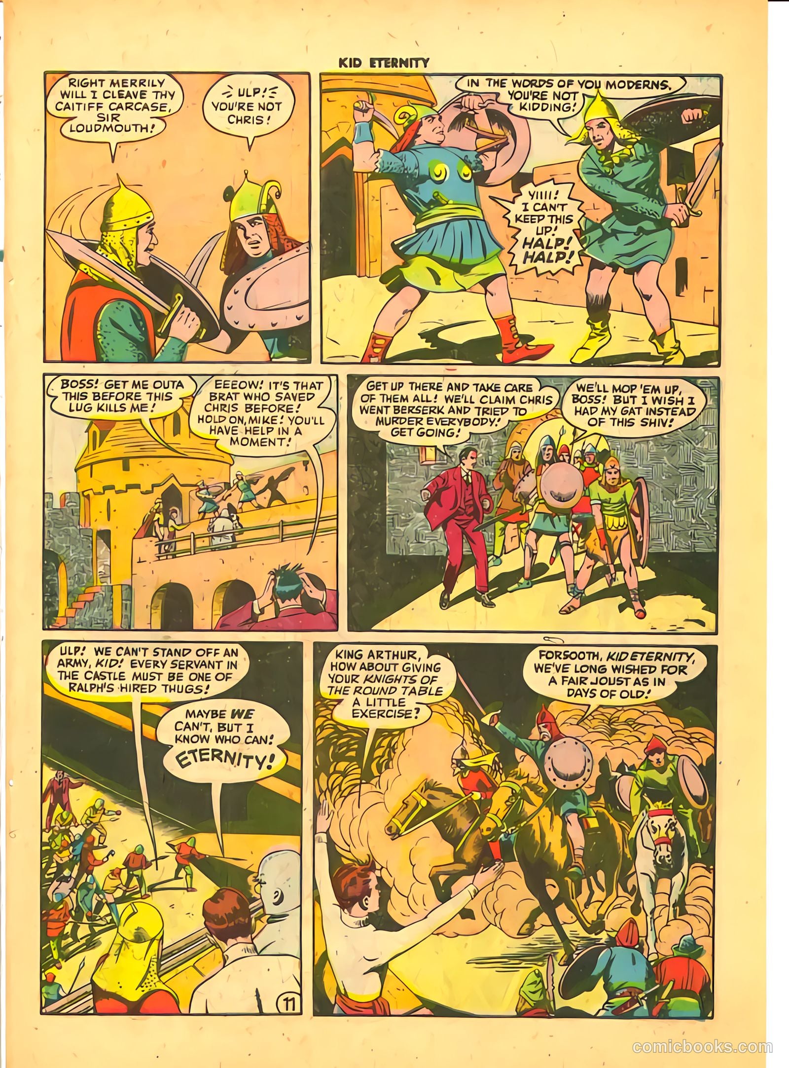Kid Eternity #4 (1947) — page 13 of 52