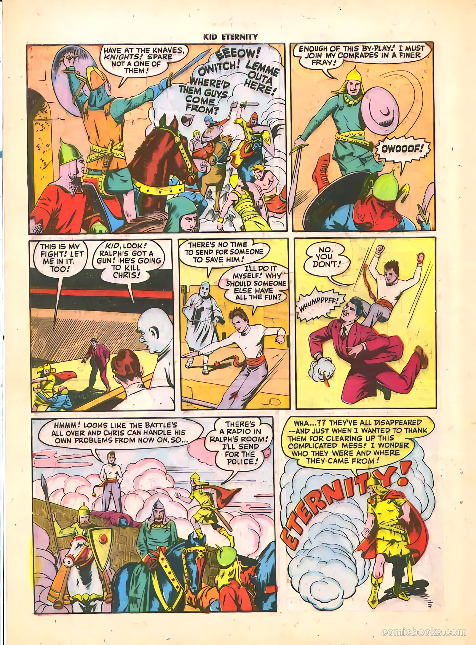 Kid Eternity #4 (1947) — page 14 of 52