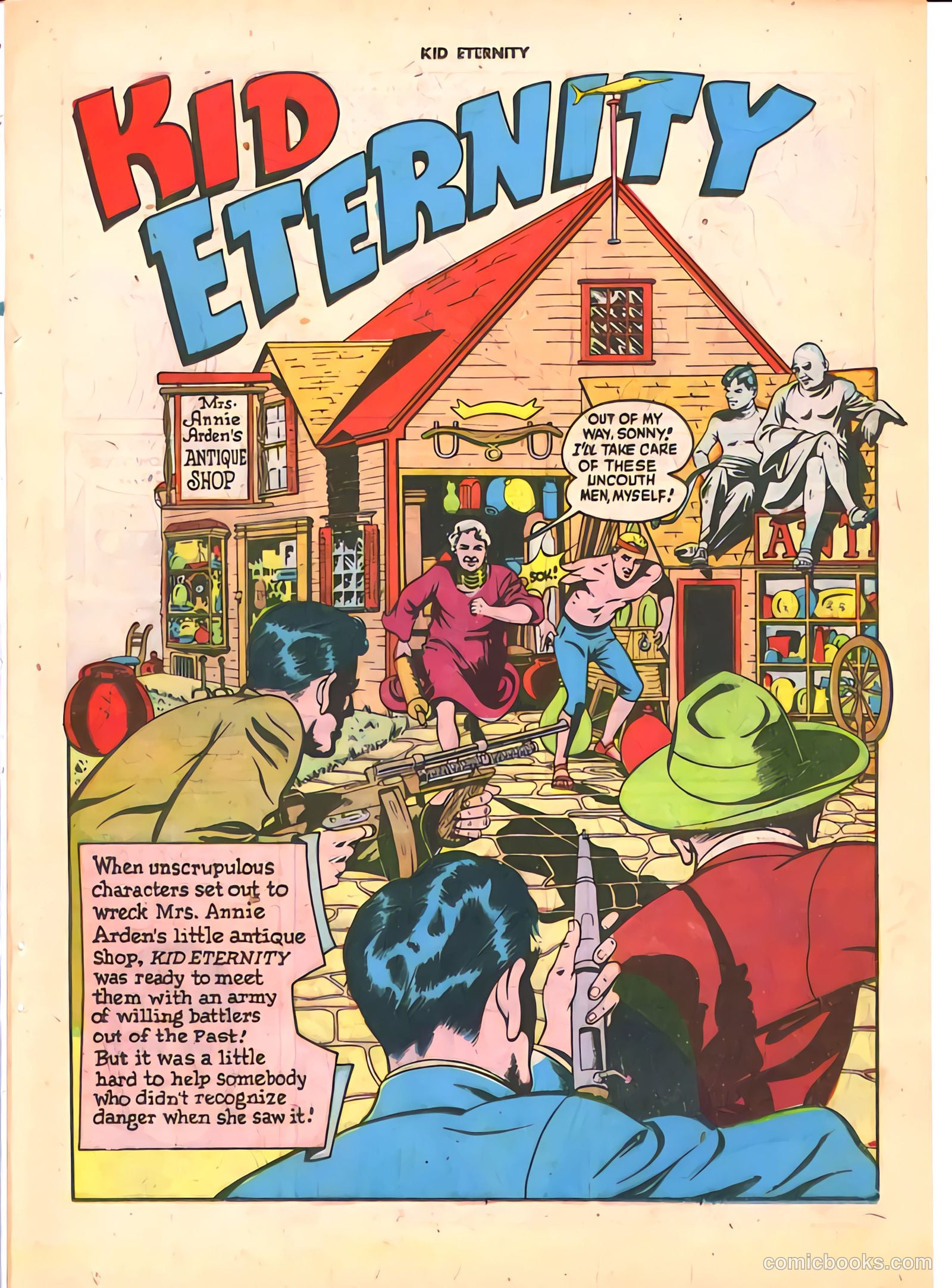 Kid Eternity #4 (1947) — page 15 of 52