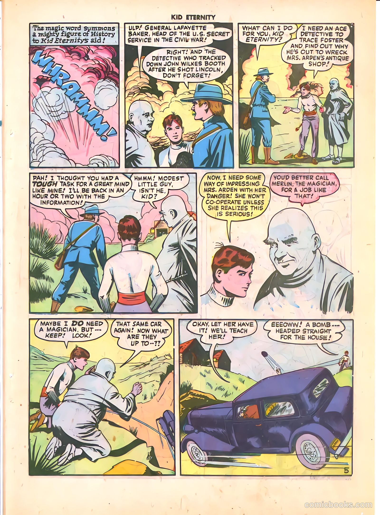 Kid Eternity #4 (1947) — page 19 of 52