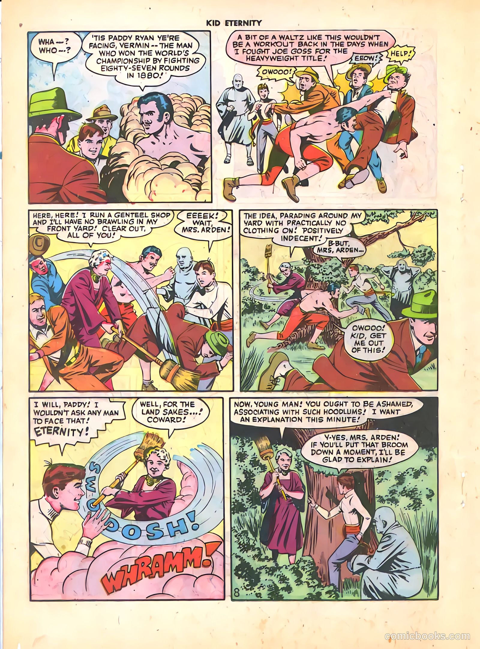 Kid Eternity #4 (1947) — page 22 of 52