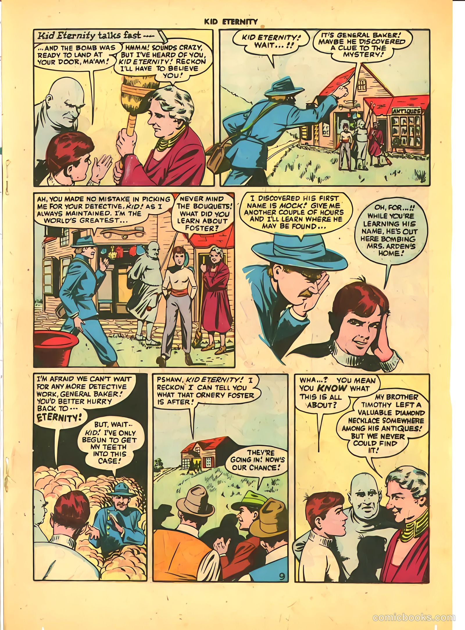 Kid Eternity #4 (1947) — page 23 of 52