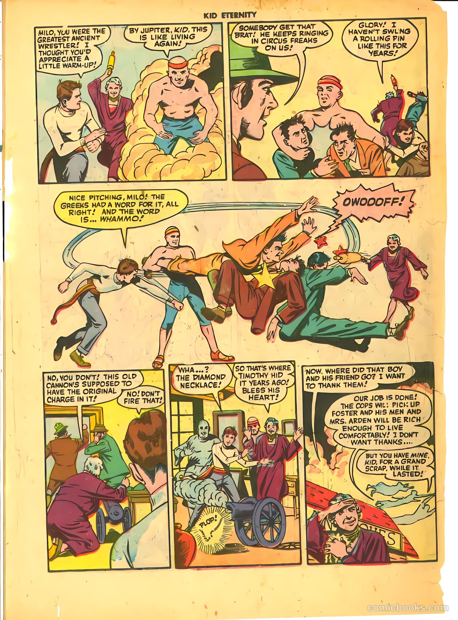 Kid Eternity #4 (1947) — page 25 of 52