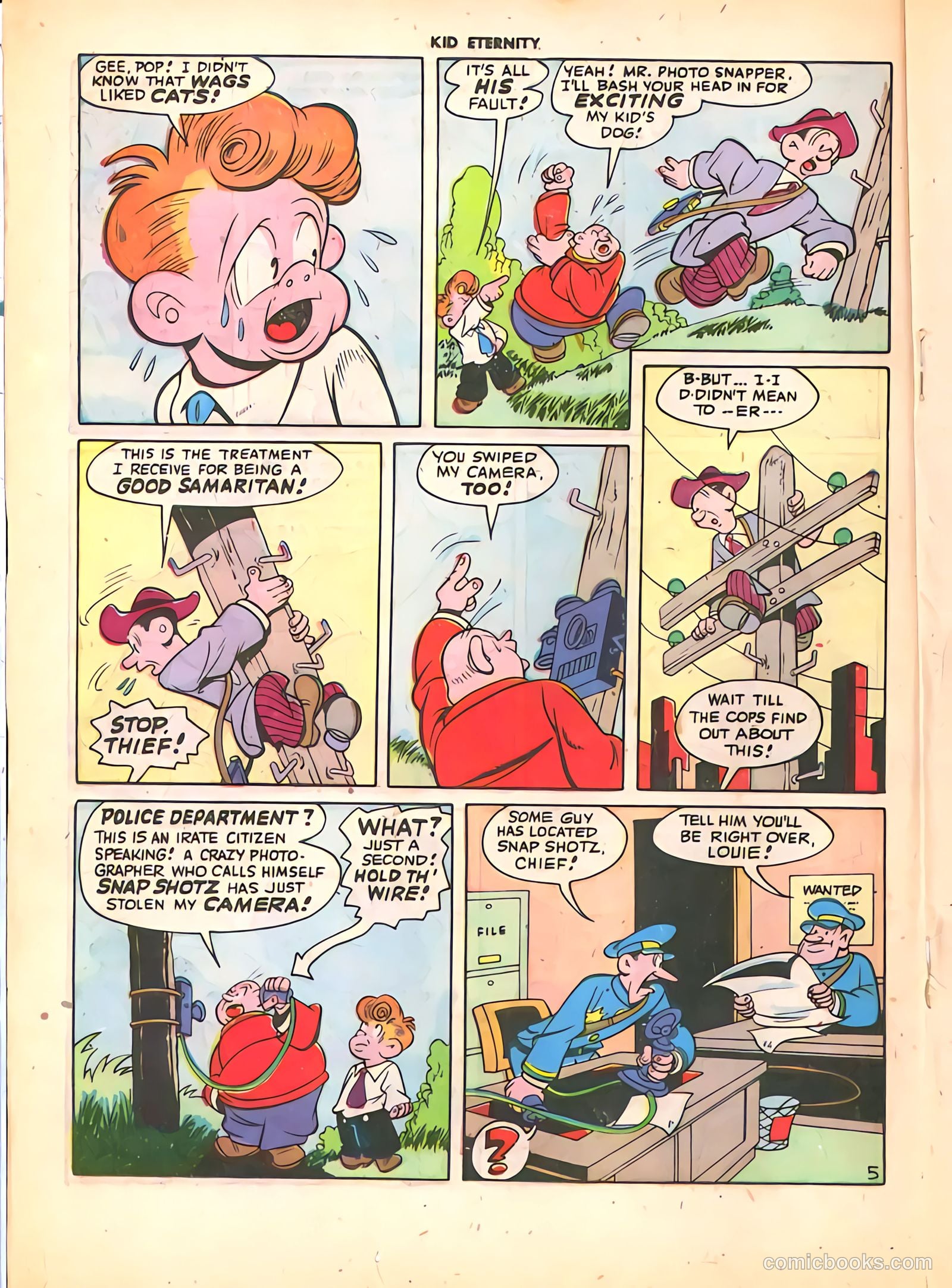 Kid Eternity #4 (1947) — page 30 of 52