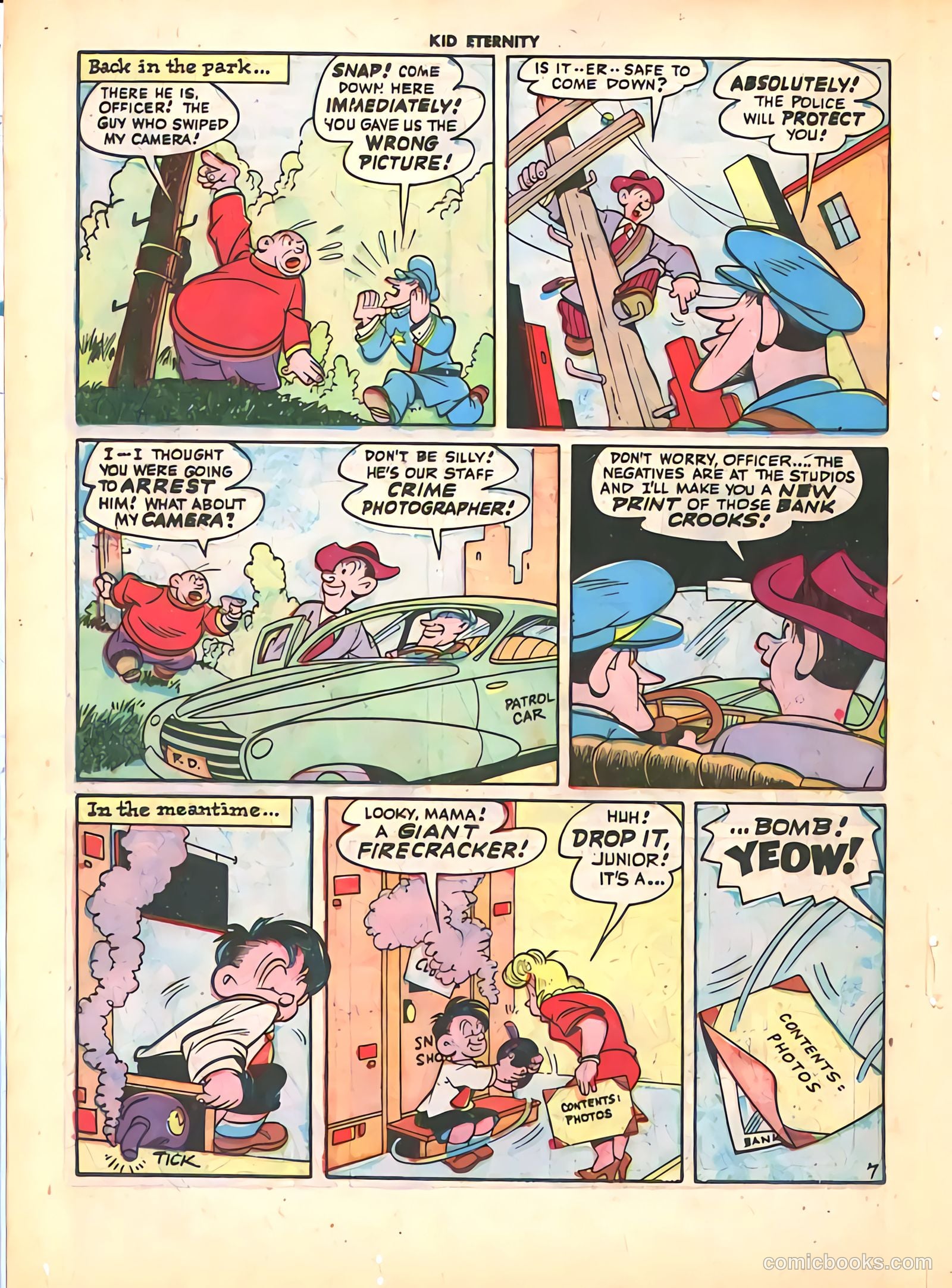 Kid Eternity #4 (1947) — page 32 of 52