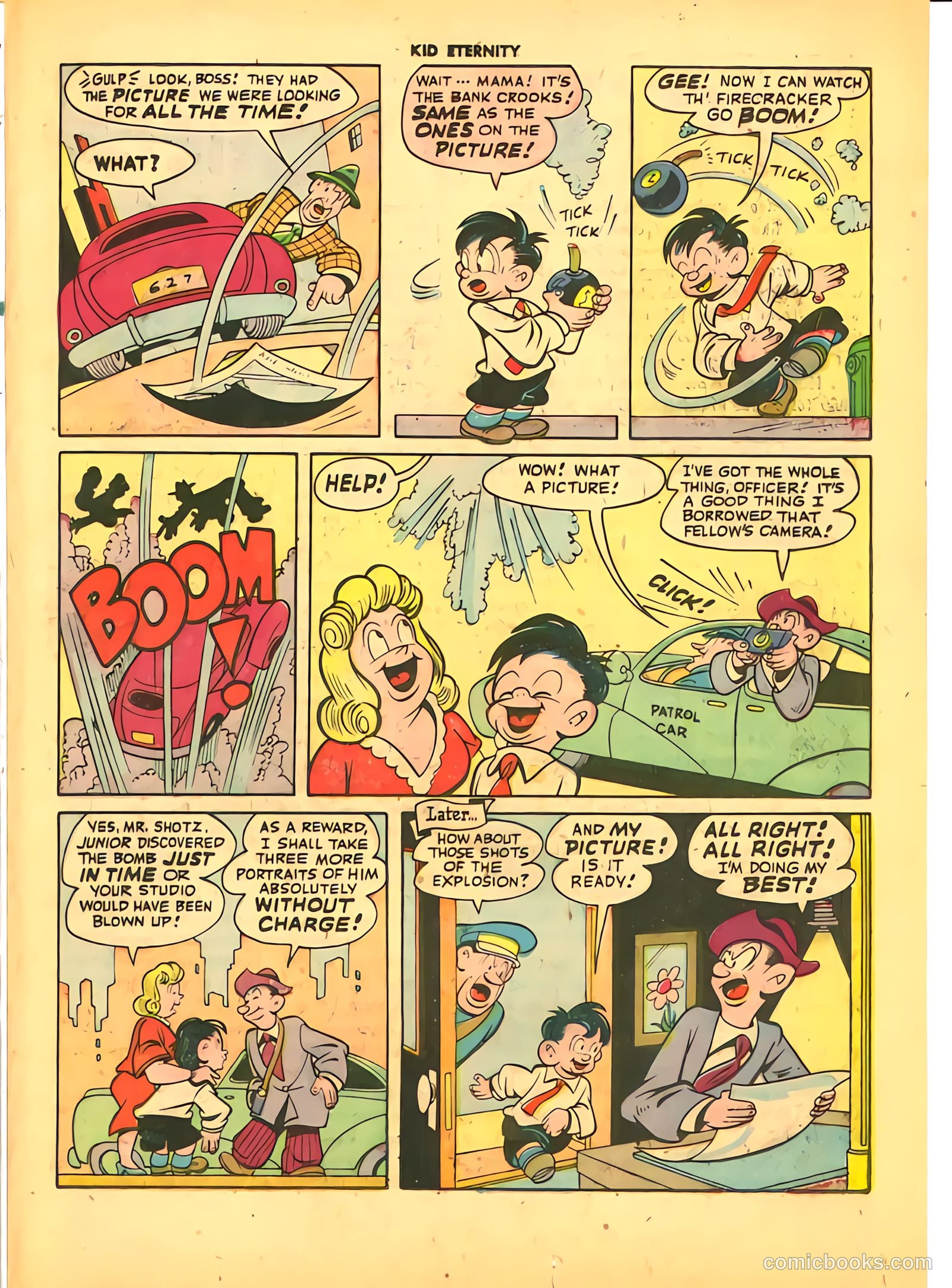 Kid Eternity #4 (1947) — page 33 of 52