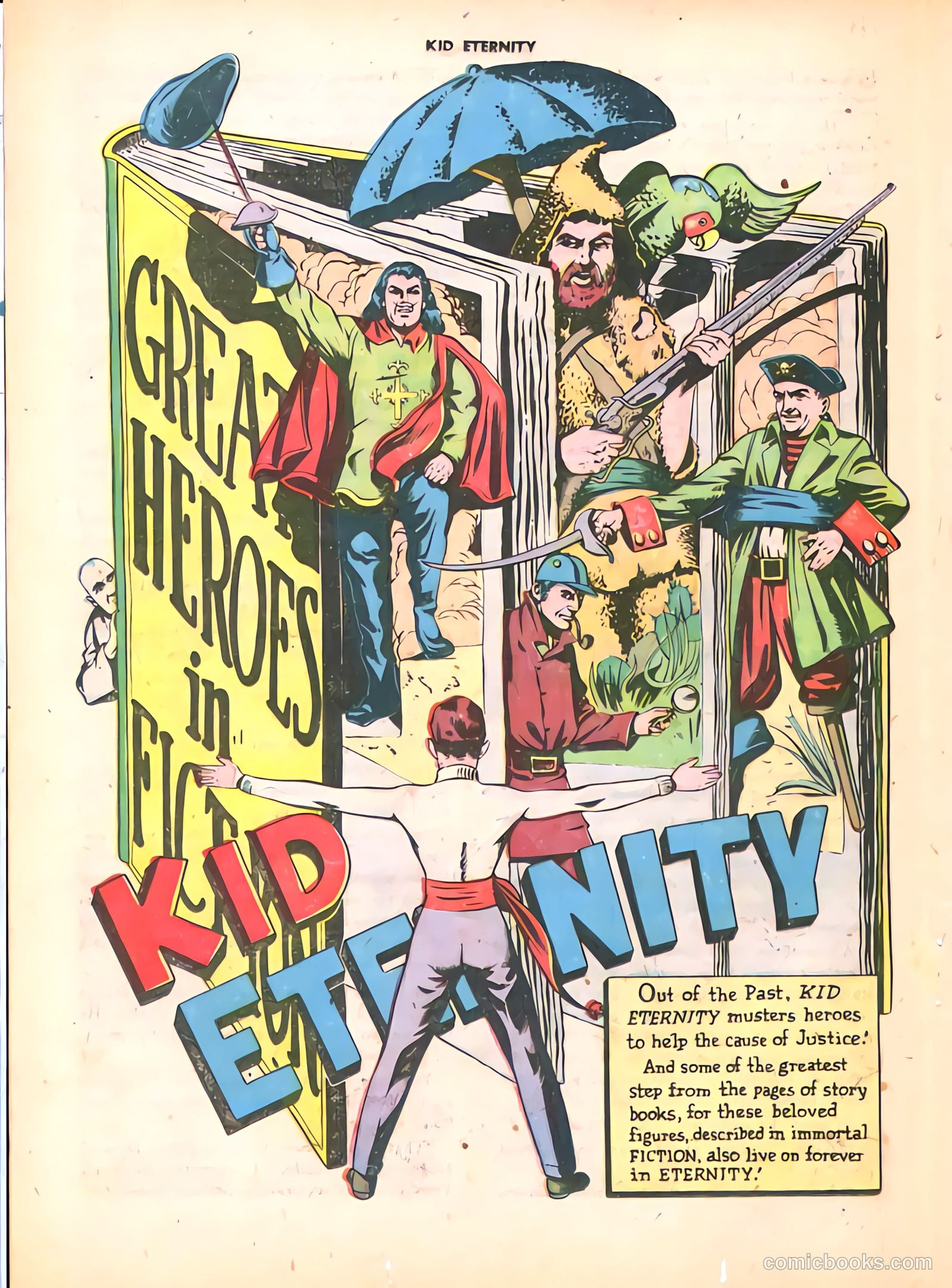 Kid Eternity #4 (1947) — page 36 of 52