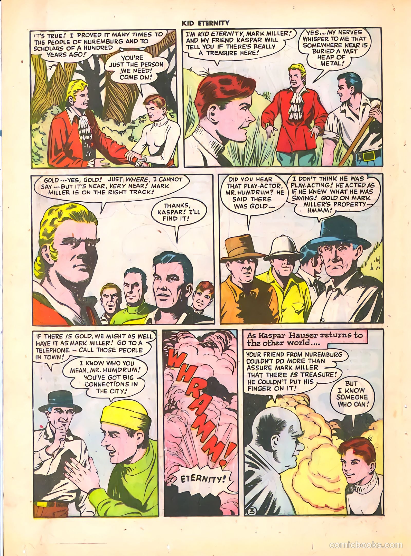 Kid Eternity #4 (1947) — page 38 of 52