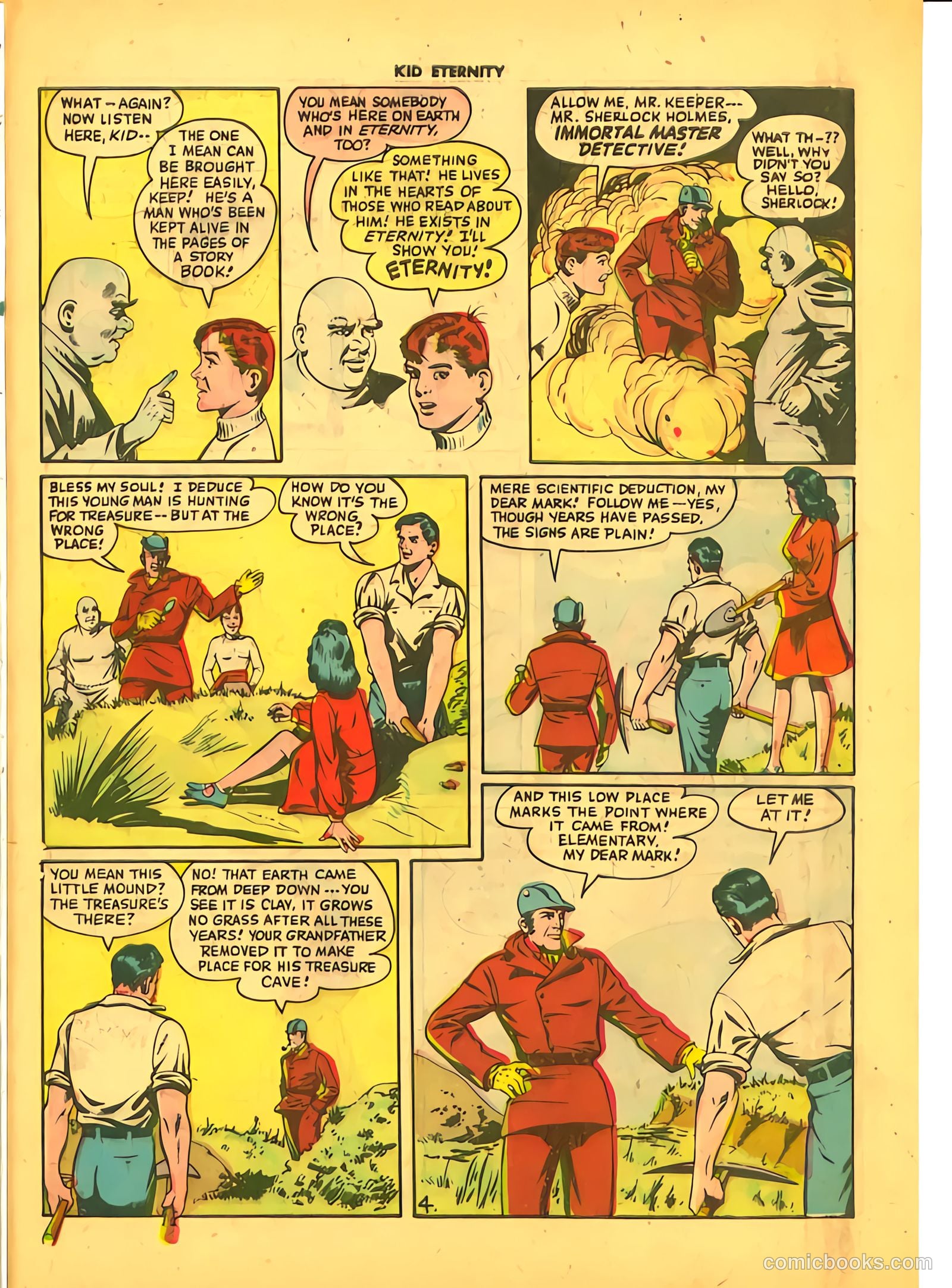 Kid Eternity #4 (1947) — page 39 of 52