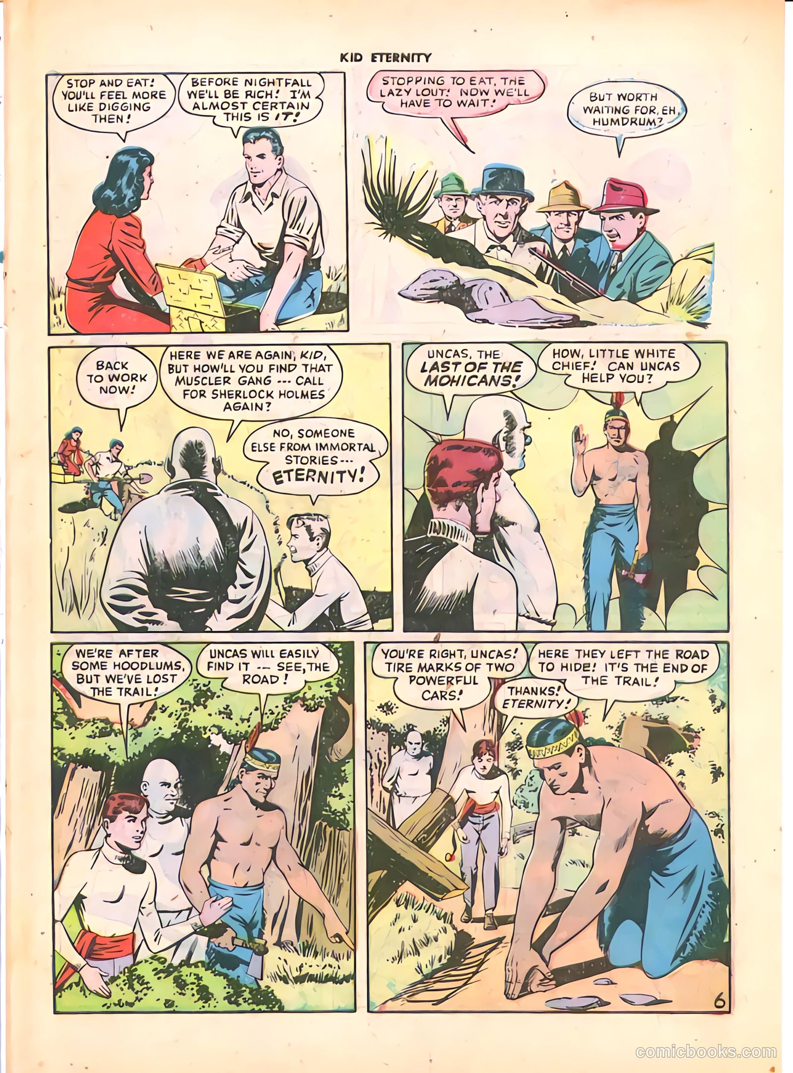Kid Eternity #4 (1947) — page 41 of 52