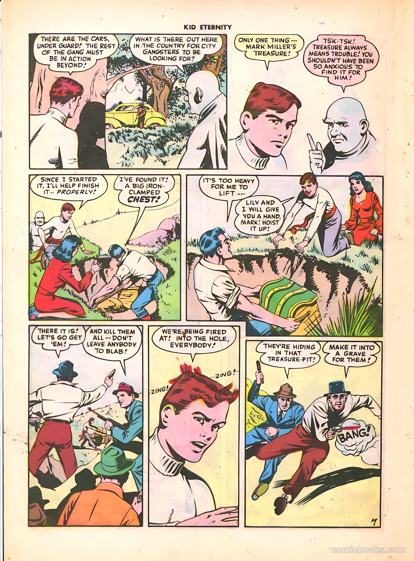 Kid Eternity #4 (1947) — page 42 of 52