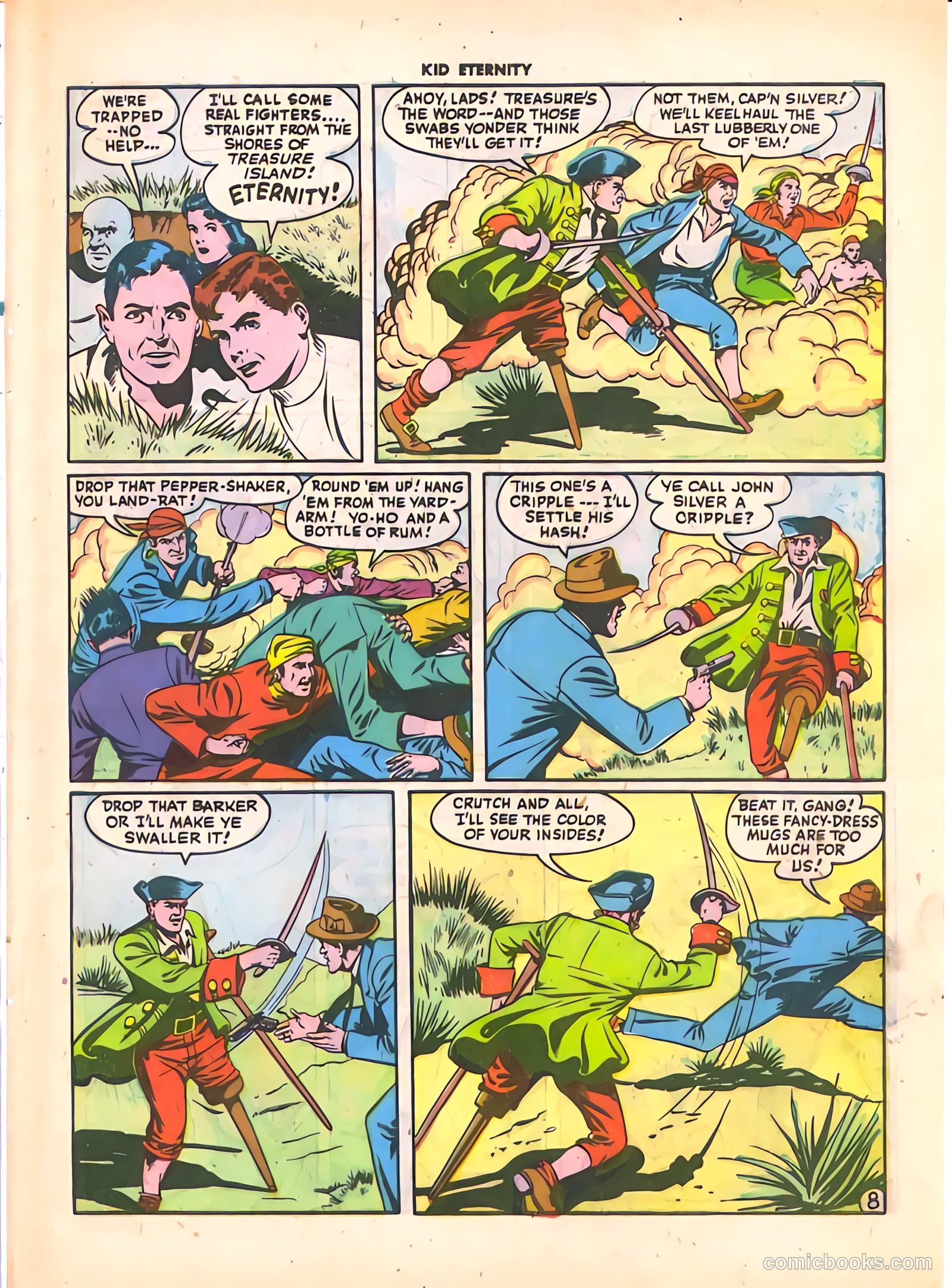 Kid Eternity #4 (1947) — page 43 of 52