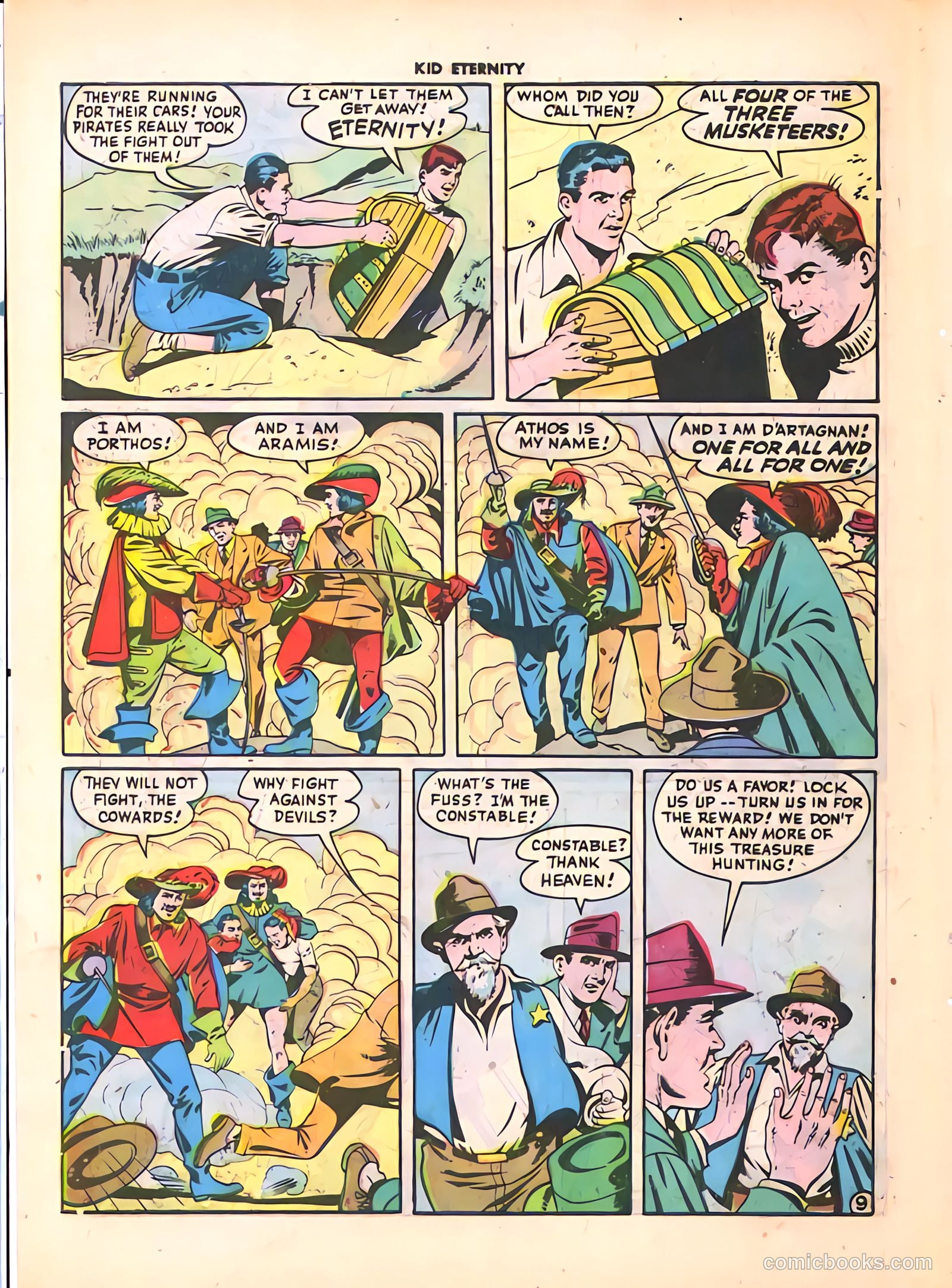 Kid Eternity #4 (1947) — page 44 of 52