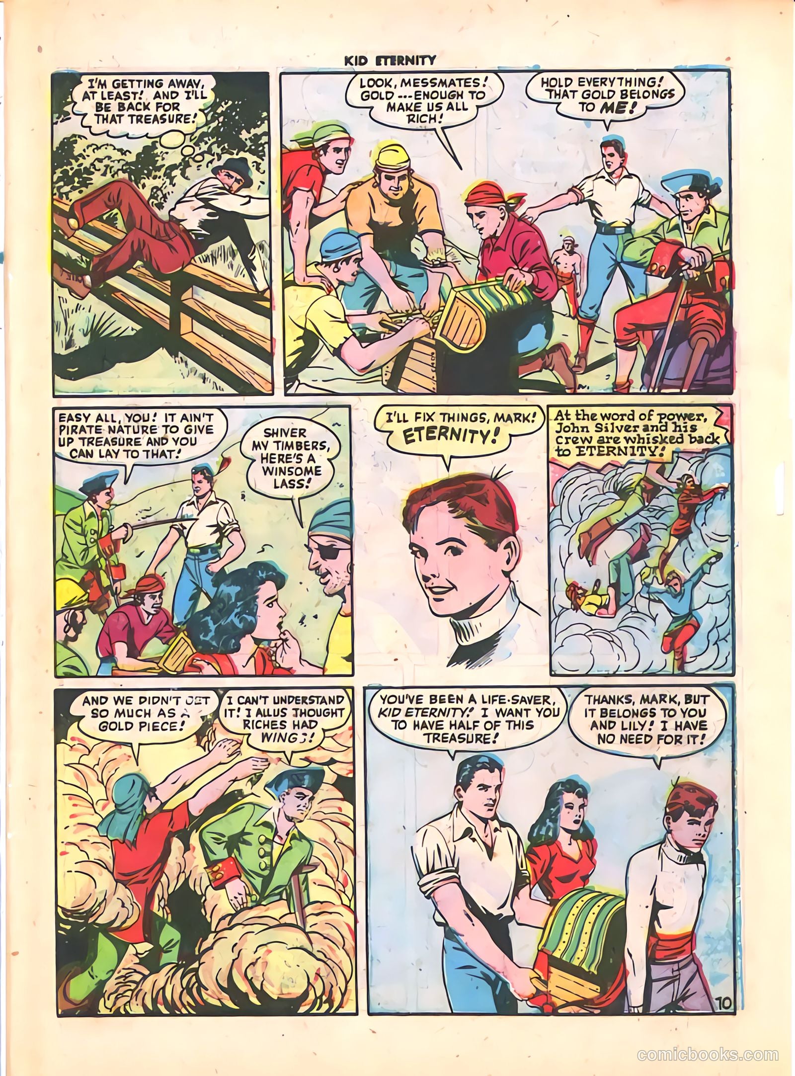 Kid Eternity #4 (1947) — page 45 of 52