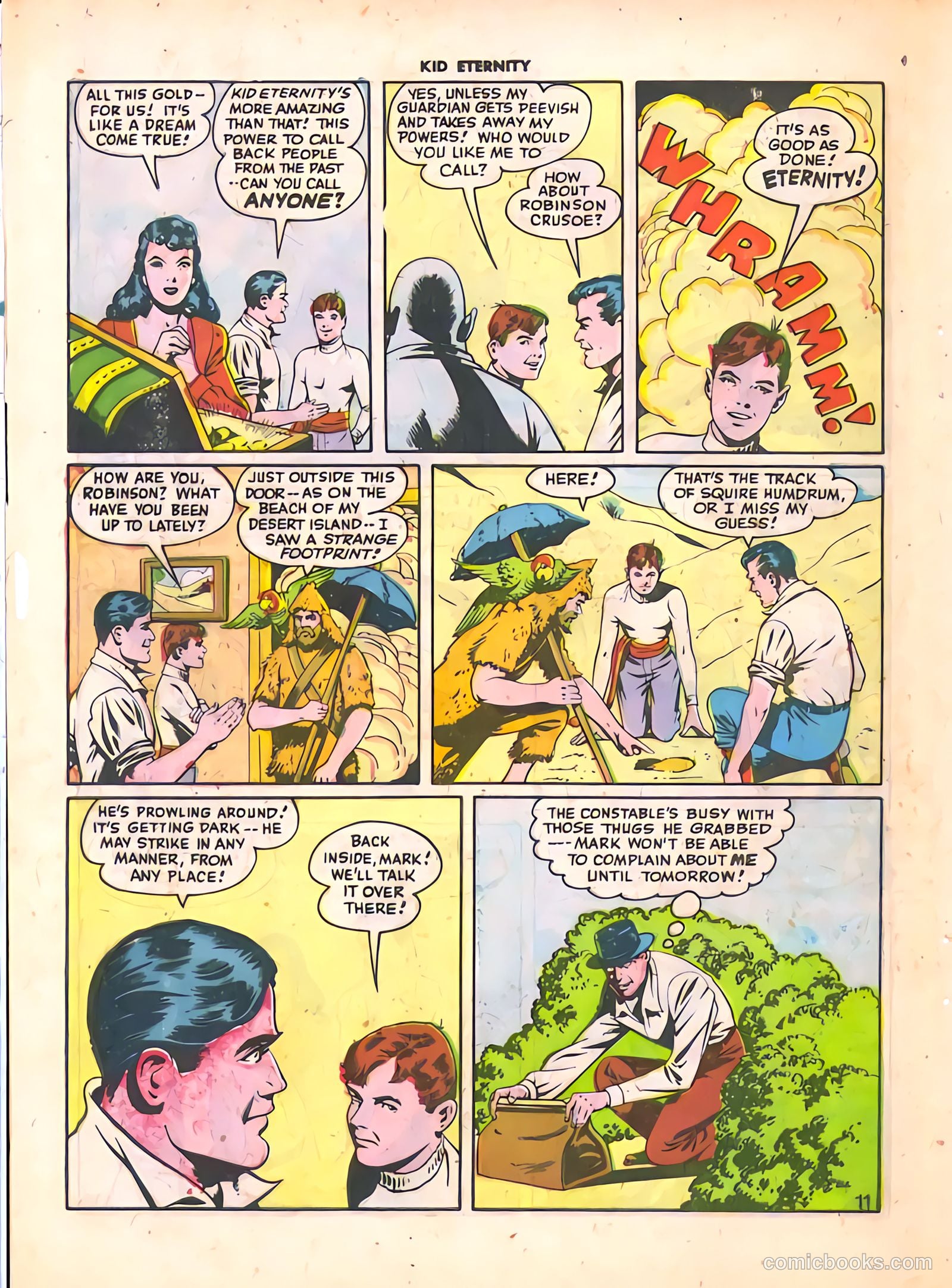 Kid Eternity #4 (1947) — page 46 of 52